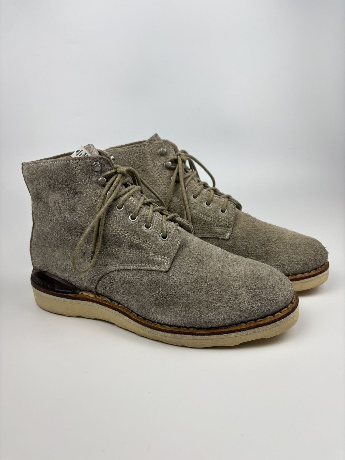 Visvim Visvim Virgil Suede Gray Boots Size US 8 / EU 41 - 1 Thumbnail