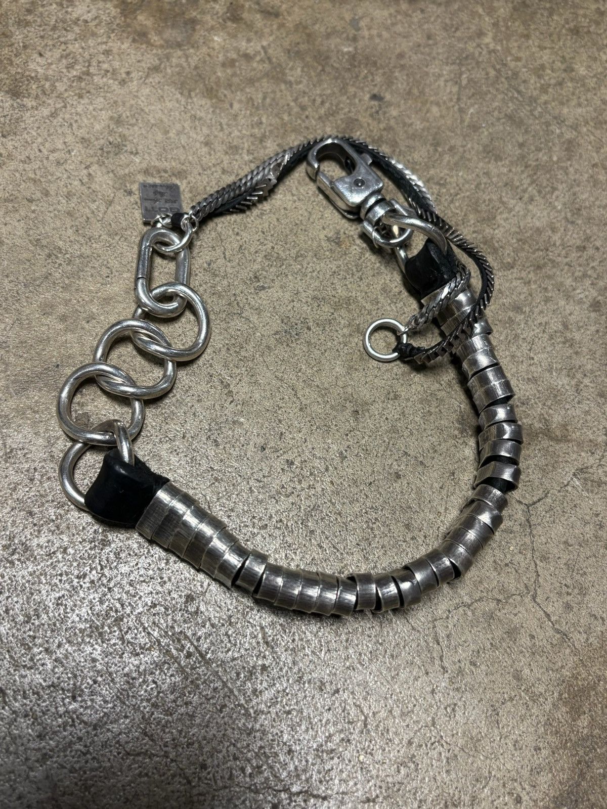 Goti GOTI Multi and Heavy Link Bracelet Set Size ONE SIZE - 1 Thumbnail