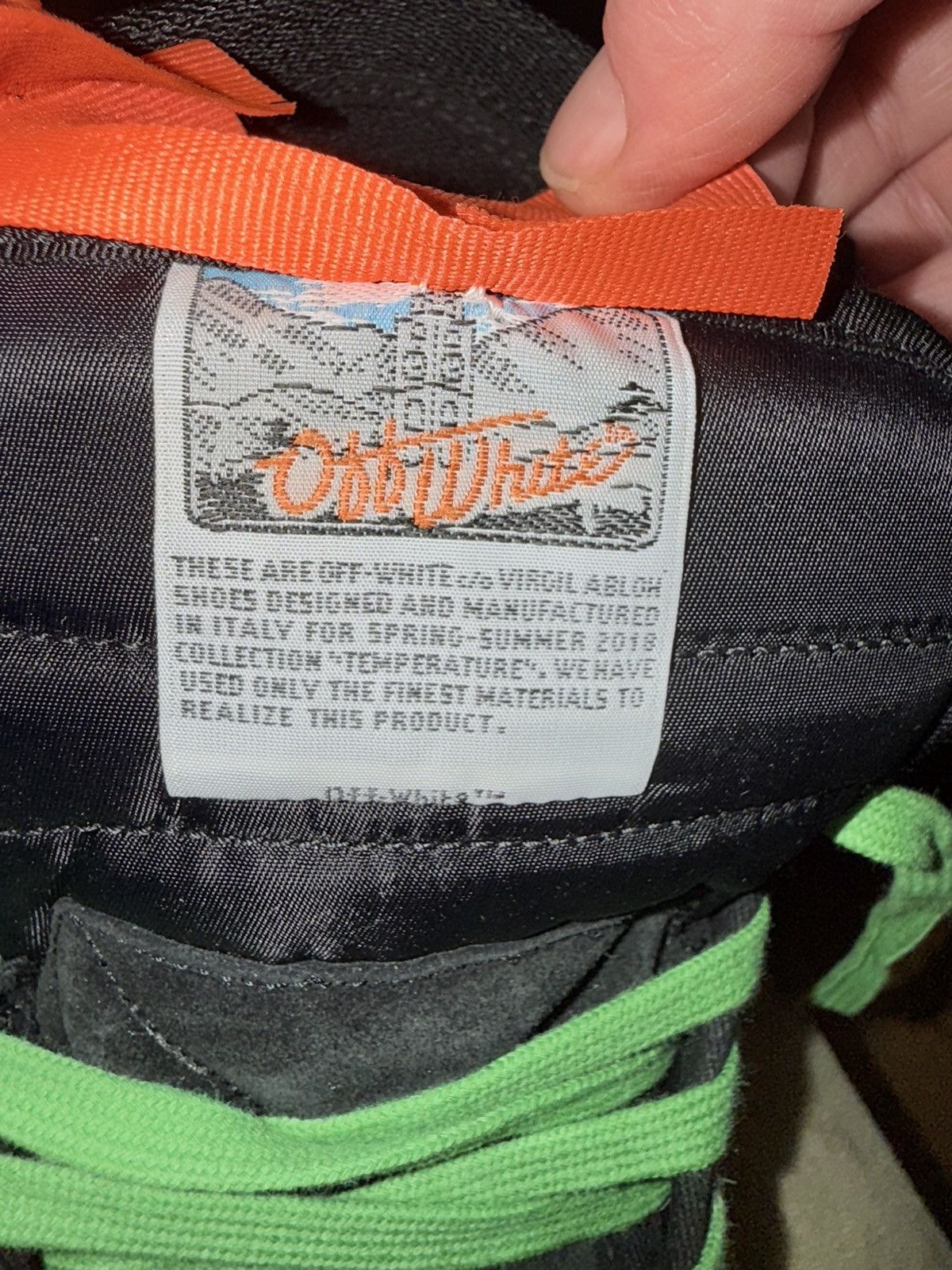 Off-White Off White “Off Court 3.0 Leather” Zebra Black, DS! OG Box Size US 12 / EU 45 - 19 Thumbnail