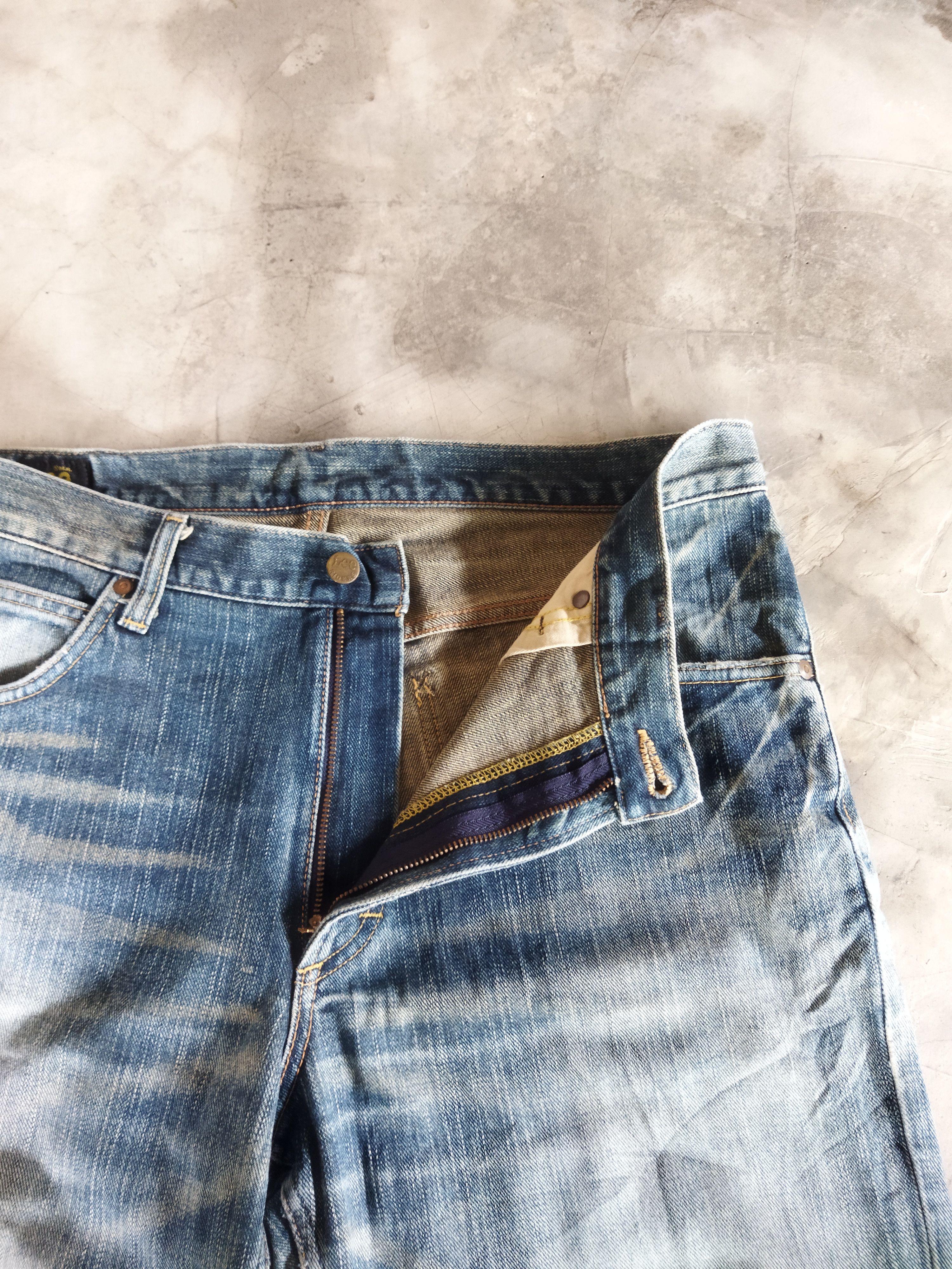 Lee × Vintage VINTAGE LEE RIDERS FADED BLUE JEANS PANTS Size US 36 / EU 52 - 6 Thumbnail