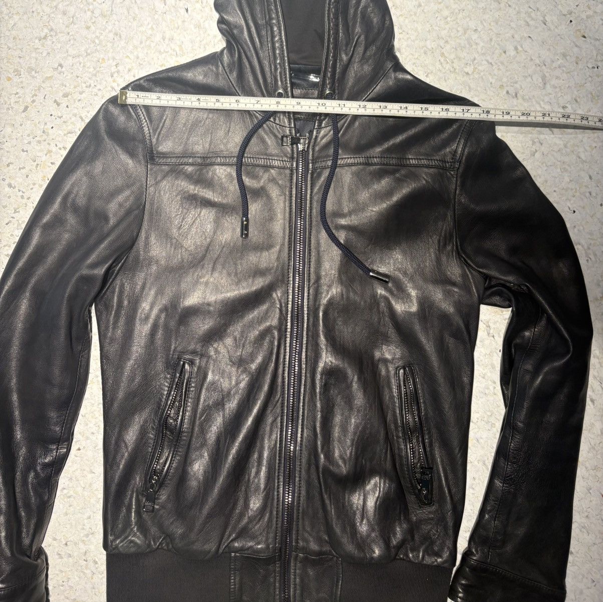 Dolce & Gabbana ARCHIVE FW2007 Lambskin Leather Hoodie Jacket (J Belletti) Size US M / EU 48-50 / 2 - 11 Thumbnail