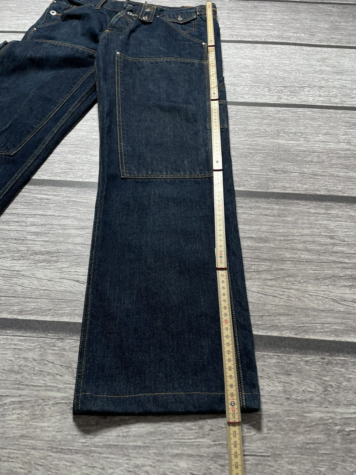 Dolce & Gabbana Dolce & Gabbana Vintage rare double knee baggy jeans pants Size US 32 / EU 48 - 12 Thumbnail
