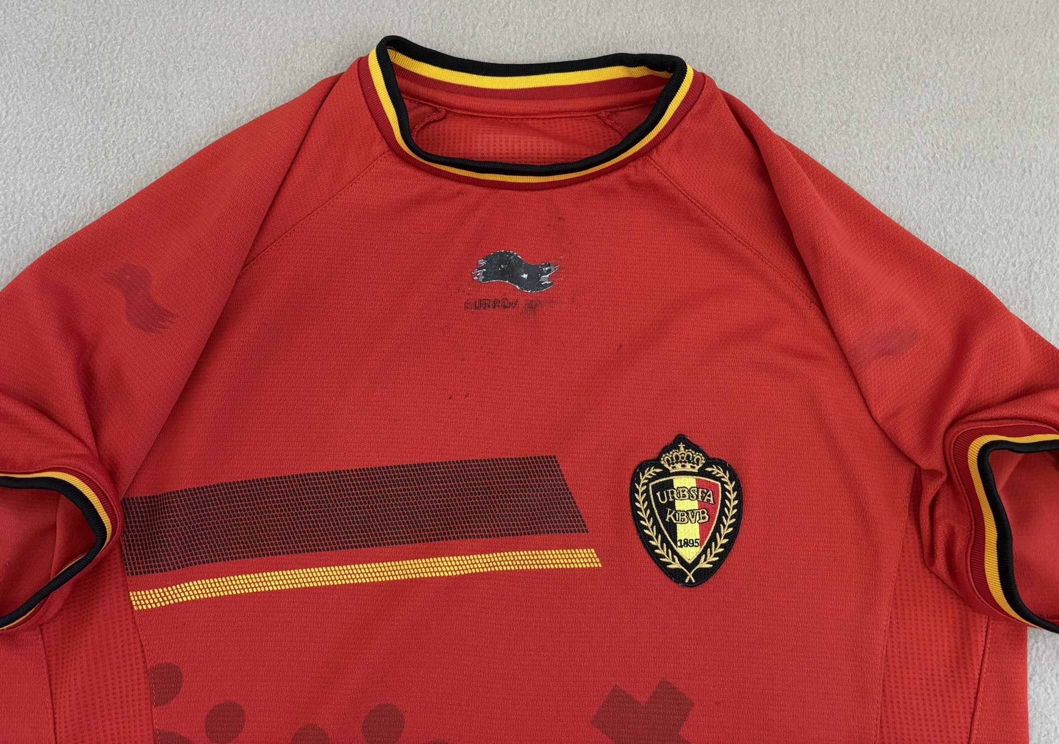 Other Belgium 2014 Burrda Sport Football Jersey Size L Size US L / EU 52-54 / 3 - 7 Thumbnail
