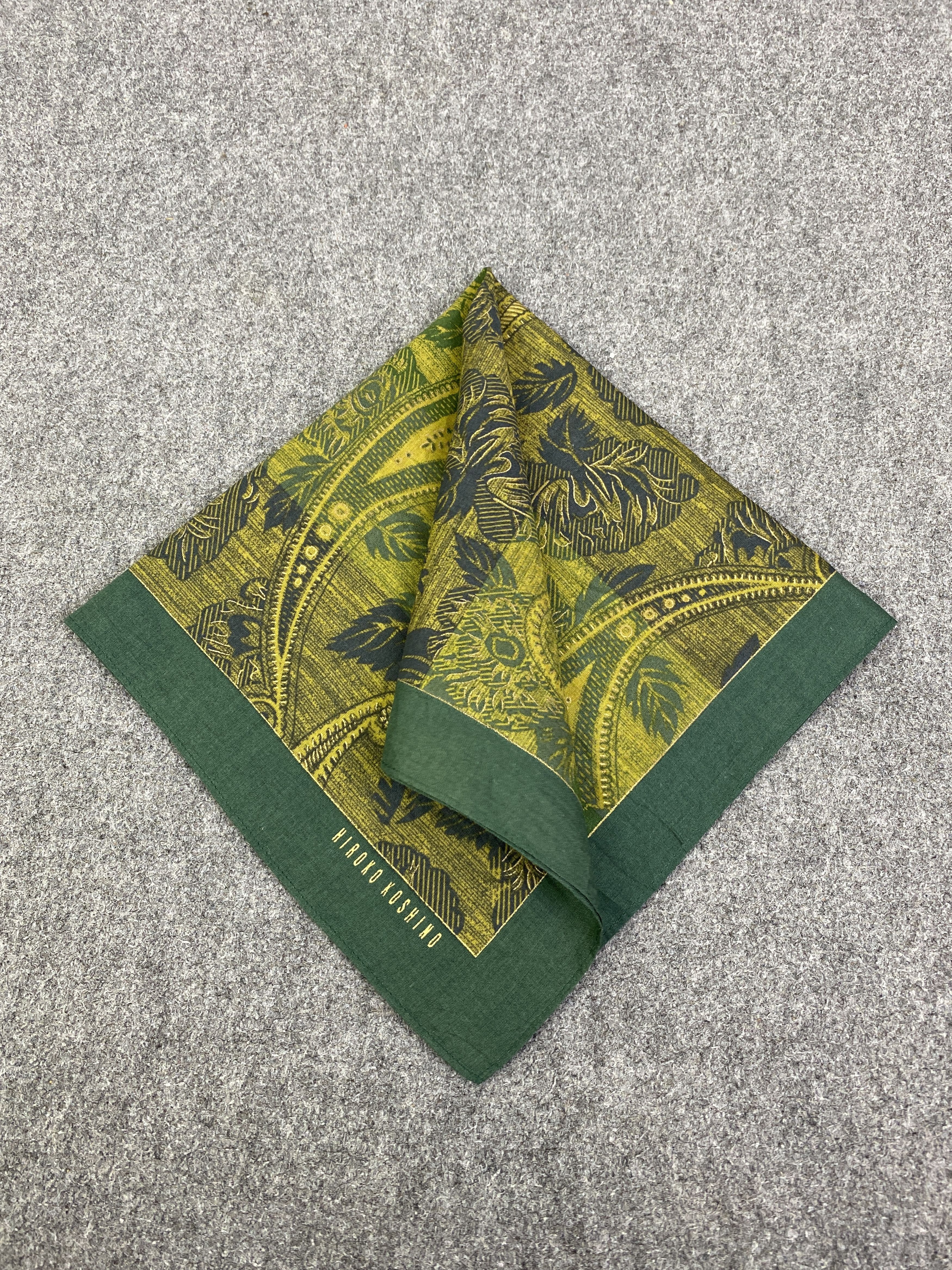 Hiroko Koshino Homme Hiroko Koshino Handkerchief / Neckerchief HKC1055 Size ONE SIZE - 3 Thumbnail