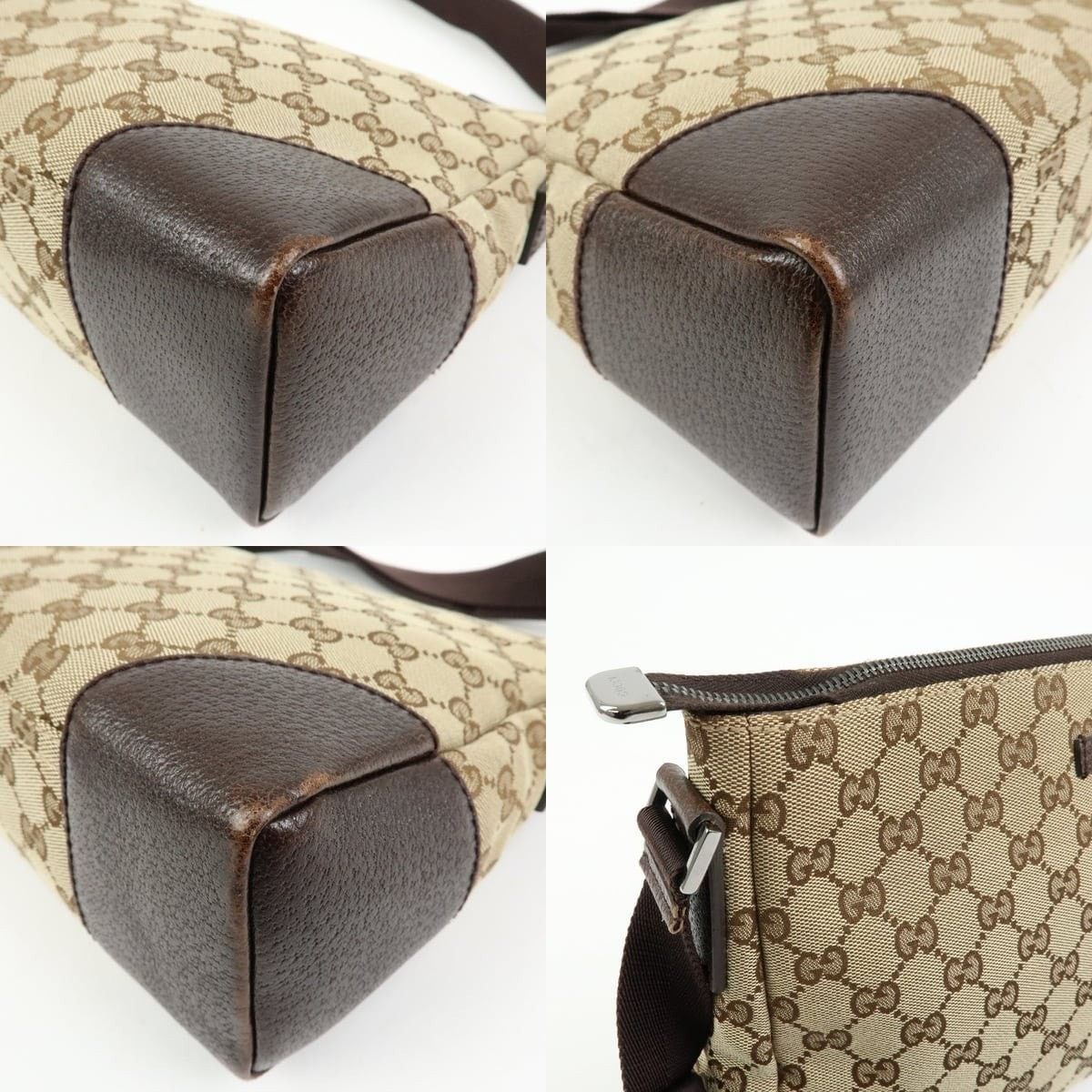 Gucci Gucci GG Supreme Crossbody Bag Beige Size ONE SIZE - 5 Thumbnail