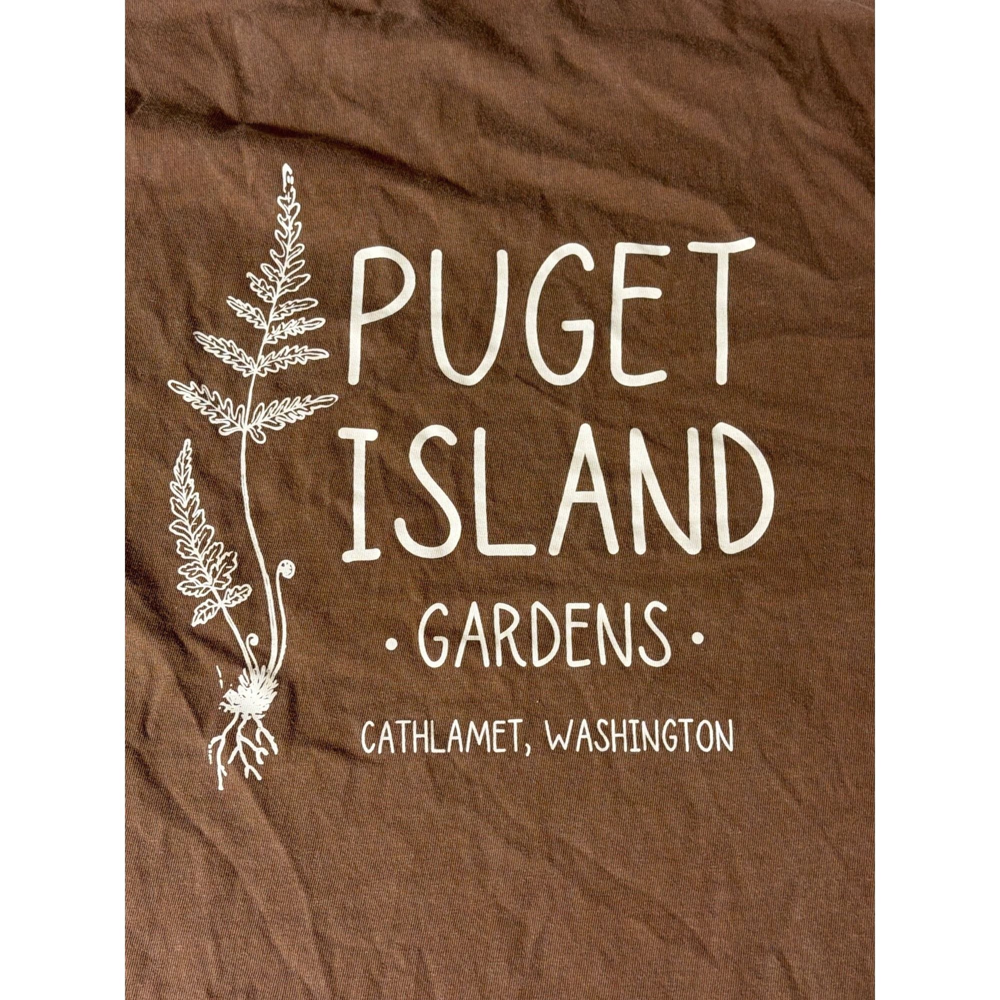 Comfort Colors Comfort Colors T Shirt Puget Island Gardens Cathlamet WA Bro Size US L / EU 52-54 / 3 - 1 Thumbnail