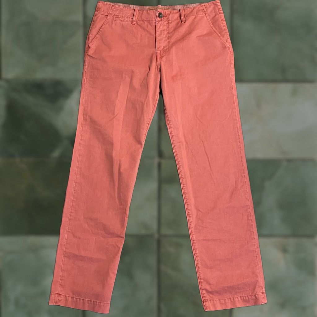True Religion VINTAGE? Wait not vintage. True Religion Salmon Pants Men's 36x31 100% Cotton Straight Front Casual Pants Mens Salmon 36x31 Pants Size US 36 / EU 52 - 1 Thumbnail