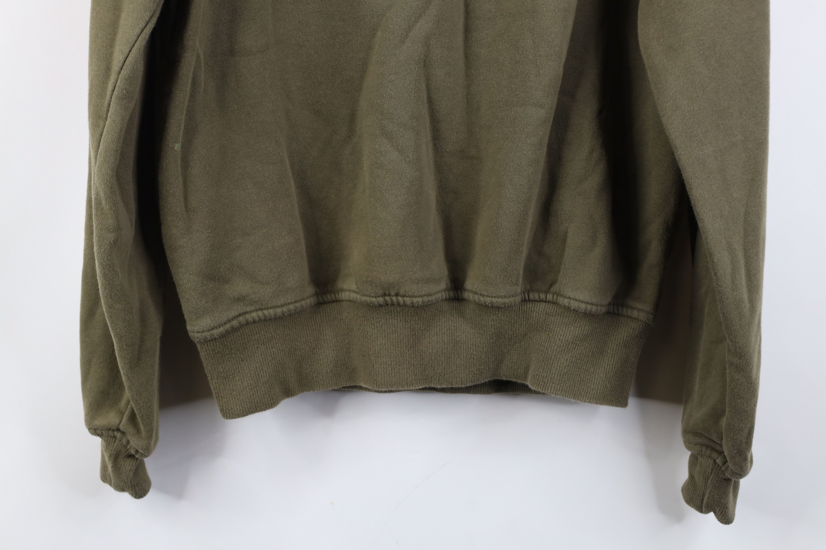 Champion Vintage Y2K Champion Blank Hoodie Sweatshirt Olive Green Size US S / EU 44-46 / 1 - 15 Thumbnail