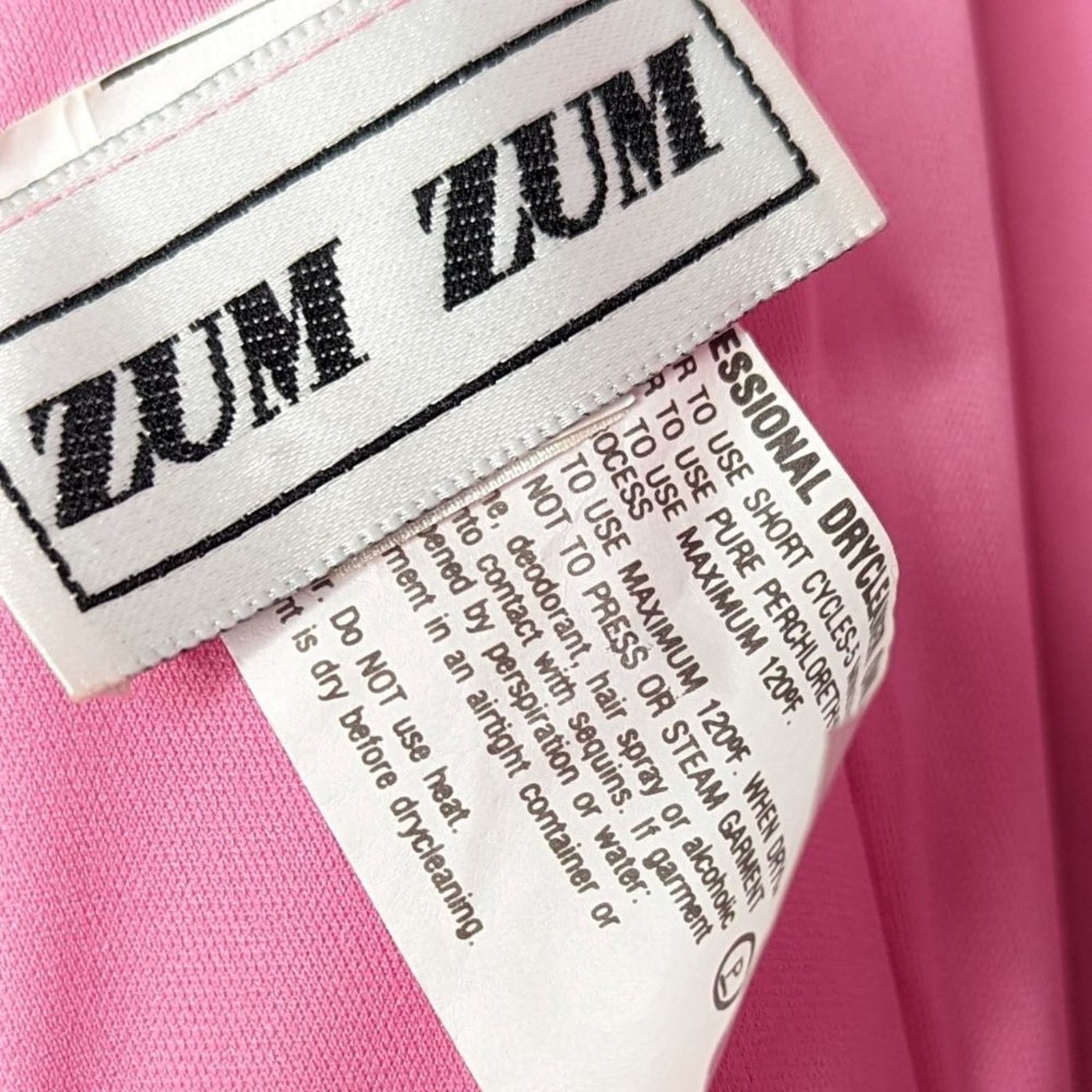 Vintage Vintage Zum Zum Pink Off The Shoulder Mini Glitter Polka Dot Size S / US 4 / IT 40 - 7 Thumbnail