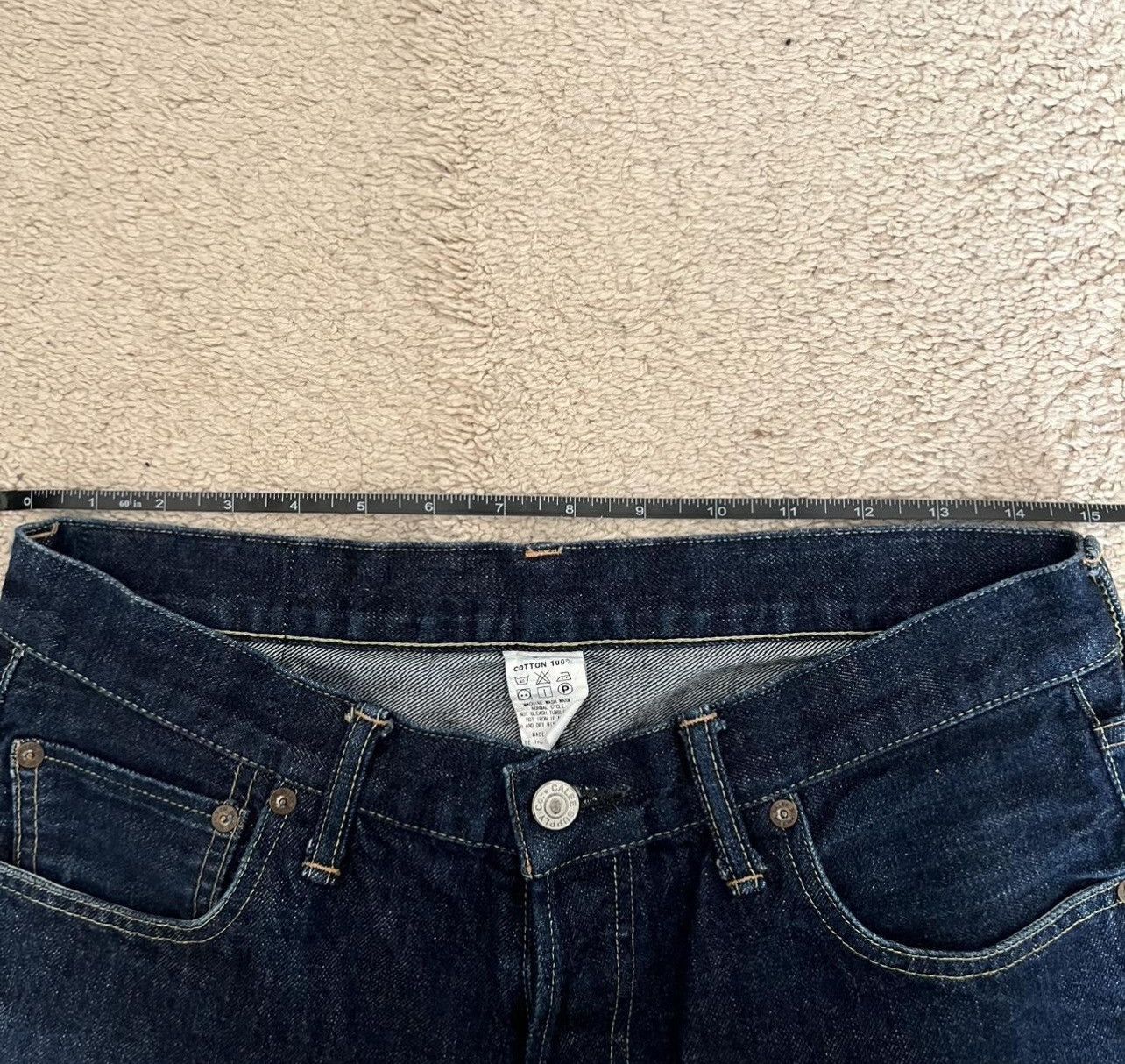 Other Calee - Vintage Straight Cut Jeans Size US 32 / EU 48 - 6 Thumbnail