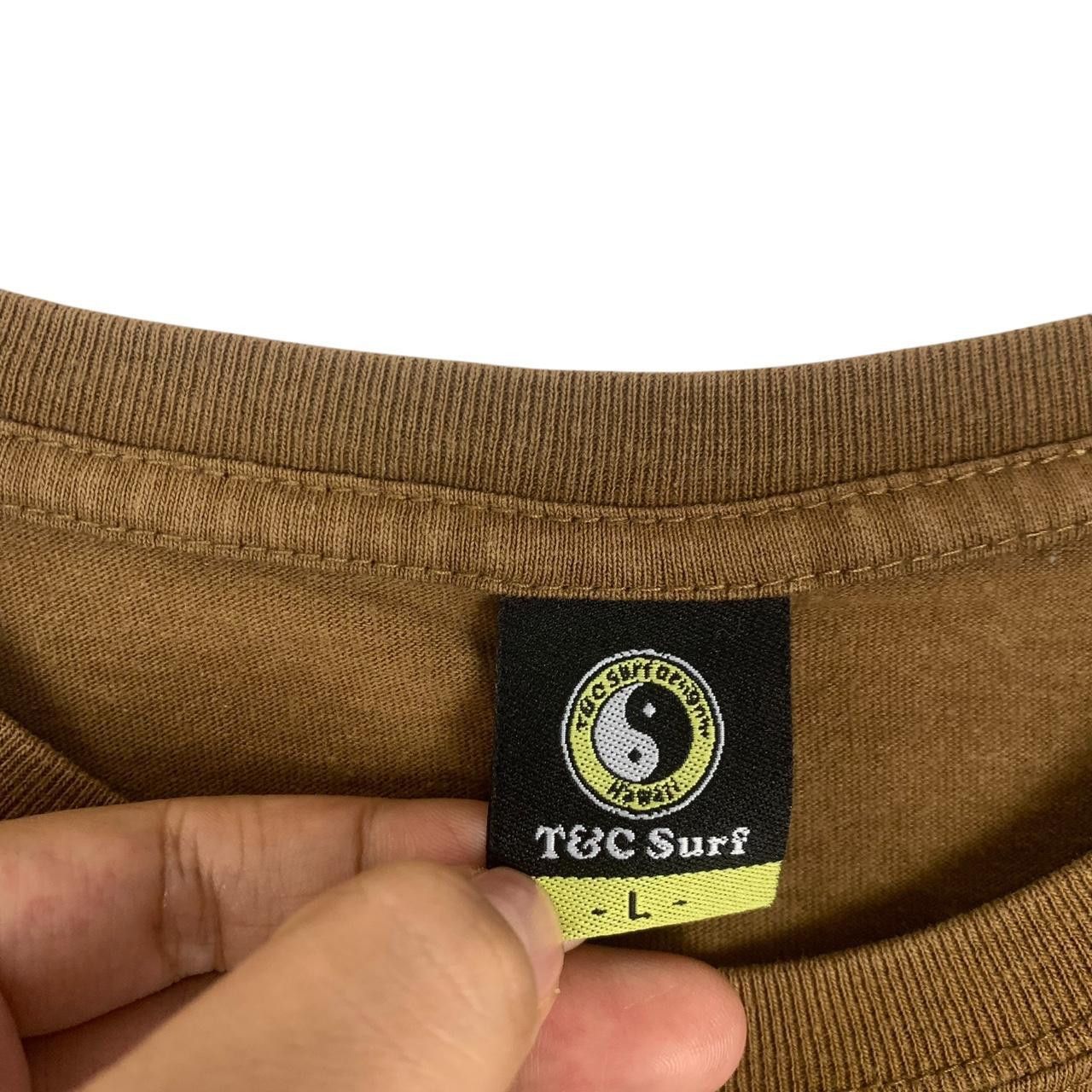Vintage Vintage T&C SURF DESIGNS Town Country Ying Yang Tee Shirt Size US L / EU 52-54 / 3 - 4 Thumbnail