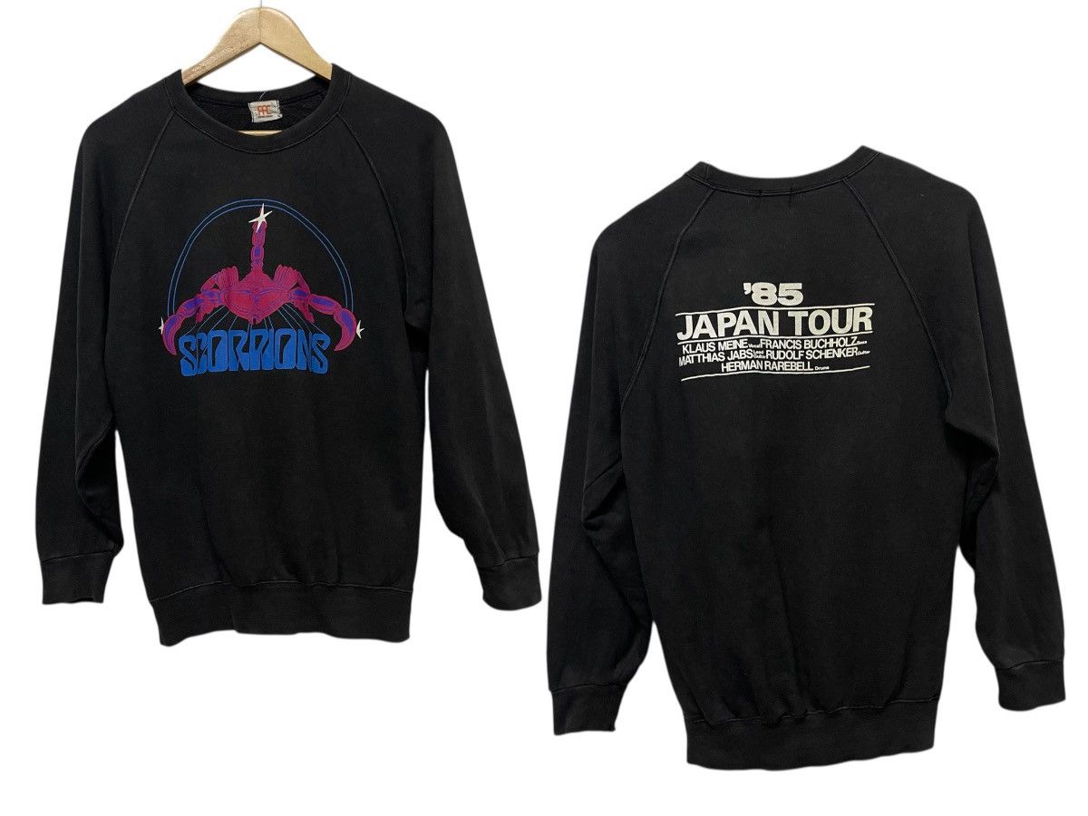 Band Tees VINTAGE SCORPIONS JAPAN TOUR 1985 SWEATSHIRT RARE Size US S / EU 44-46 / 1 - 1 Thumbnail