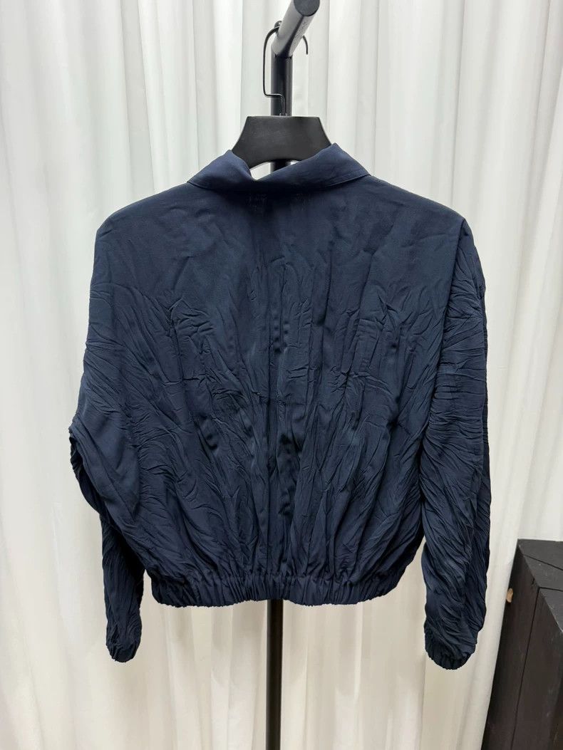Issey Miyake Issey Miyake Pleated Smooth Double Pocket Jacket Size L / US 10 / IT 46 - 6 Thumbnail