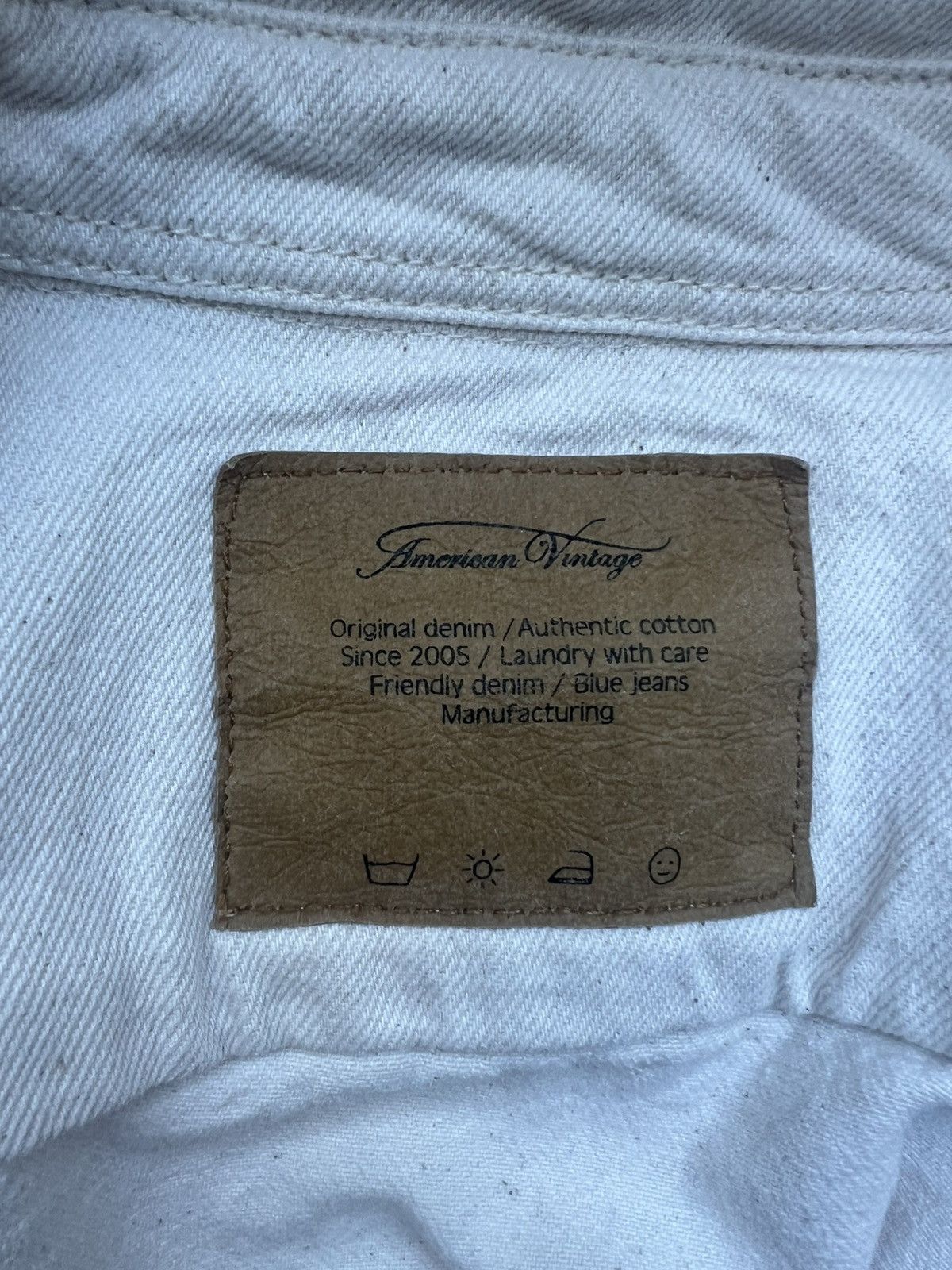 American Retro × Vintage Beige Shirt Size M / US 6-8 / IT 42-44 - 3 Thumbnail