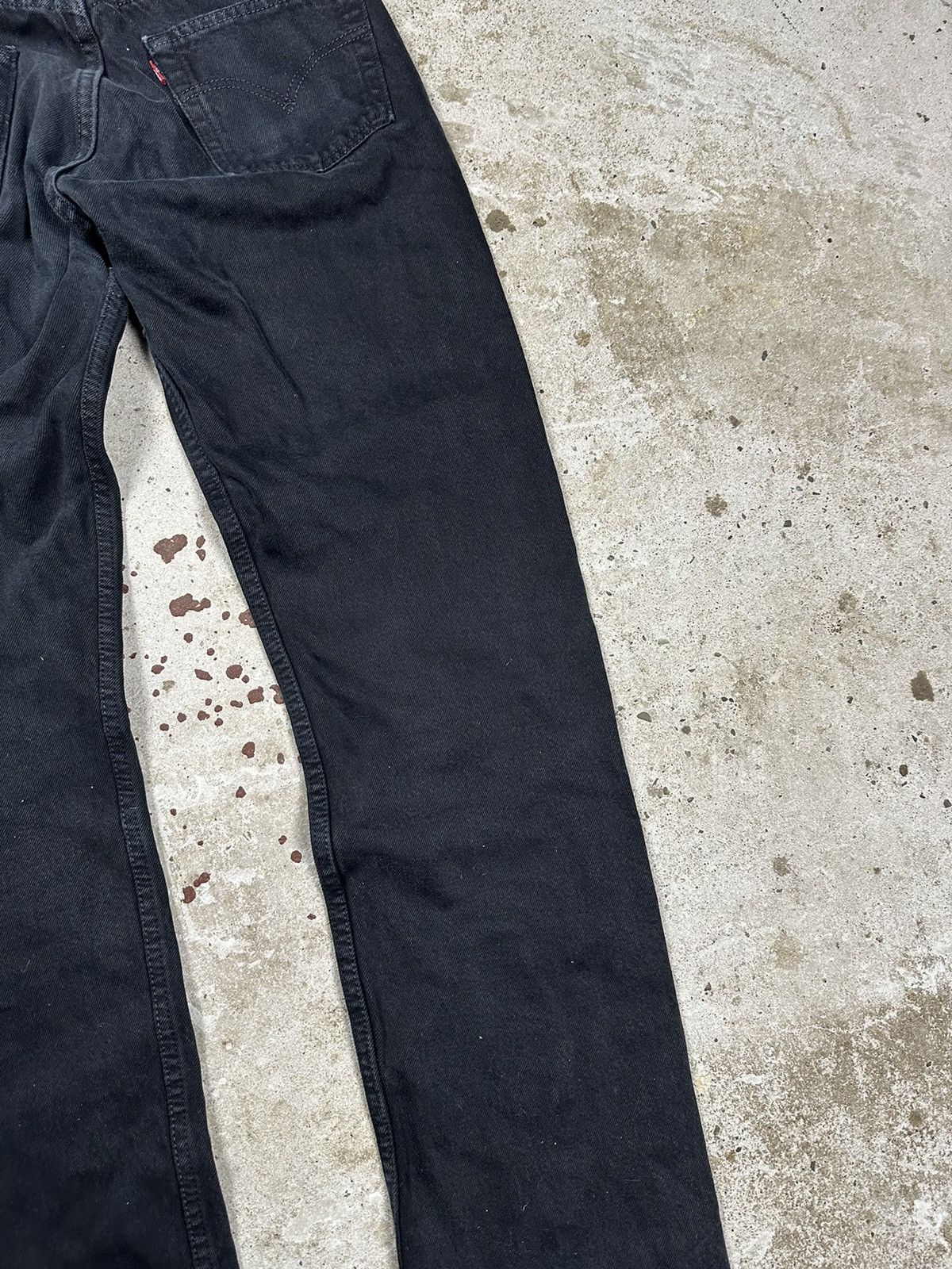 Levi's × Vintage Vintage 1997 Levi’s 501 Black Denim Pants Jeans Made in USA Size US 29 - 14 Thumbnail