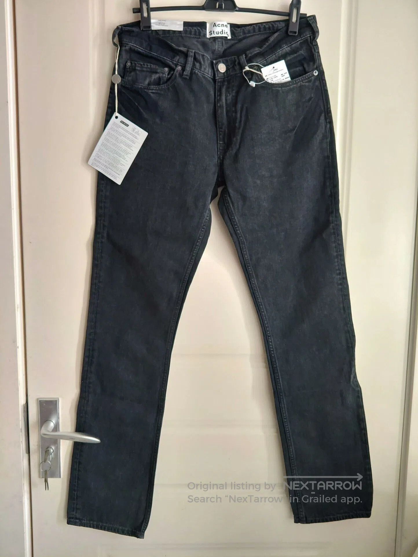 Acne Studios Acne Studios Men's Black Slim Jeans 32/32. Size US 32 / EU 48 - 1 Thumbnail