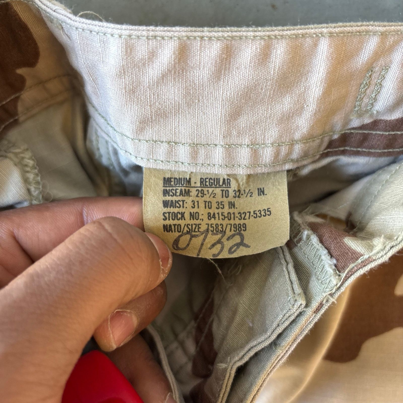 Vintage Vintage military camo cargo pants Size US 32 / EU 48 - 5 Thumbnail