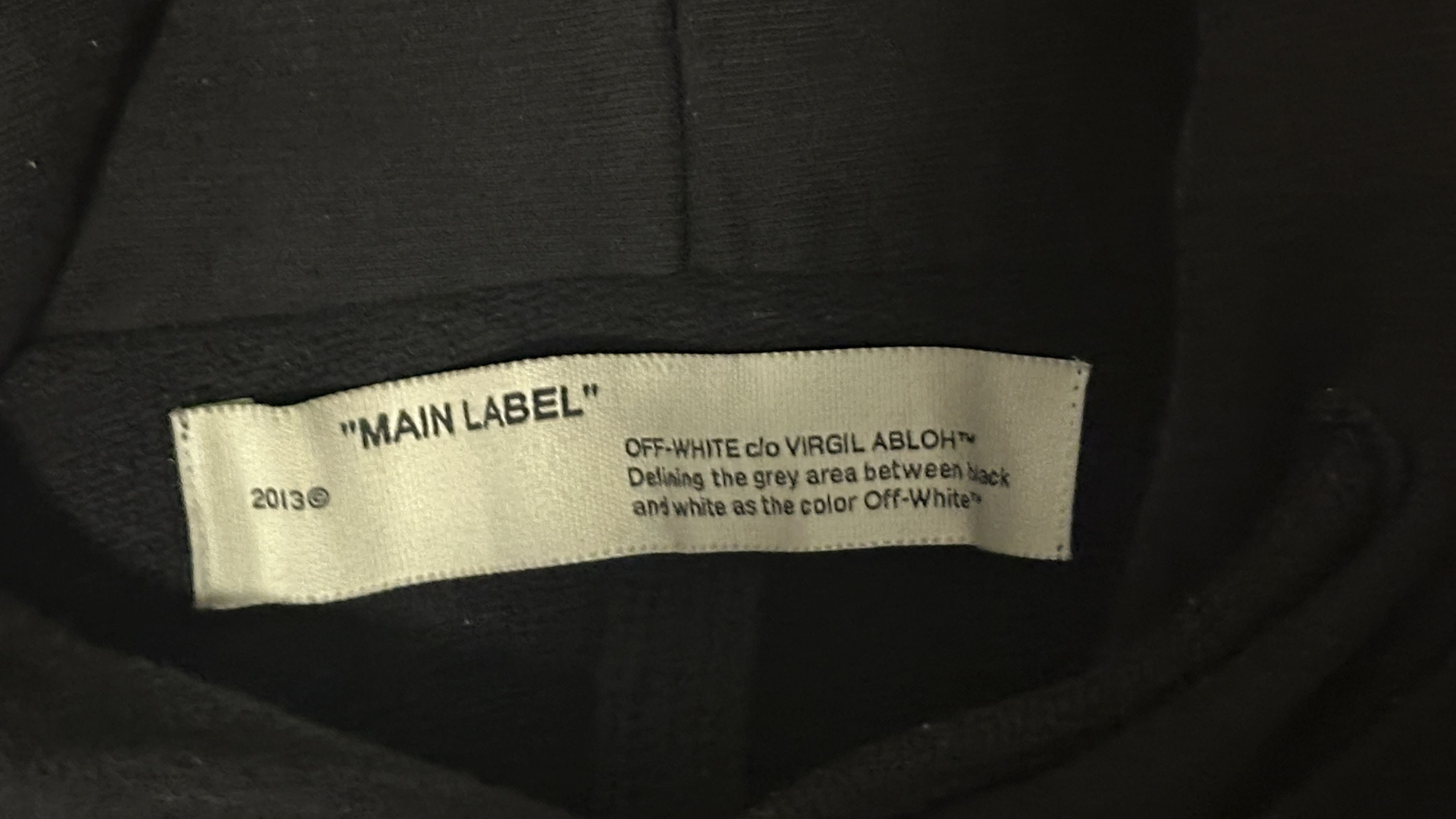 Off-White Double Sleeve Airport Tape Hoodie Size US L / EU 52-54 / 3 - 9 Thumbnail