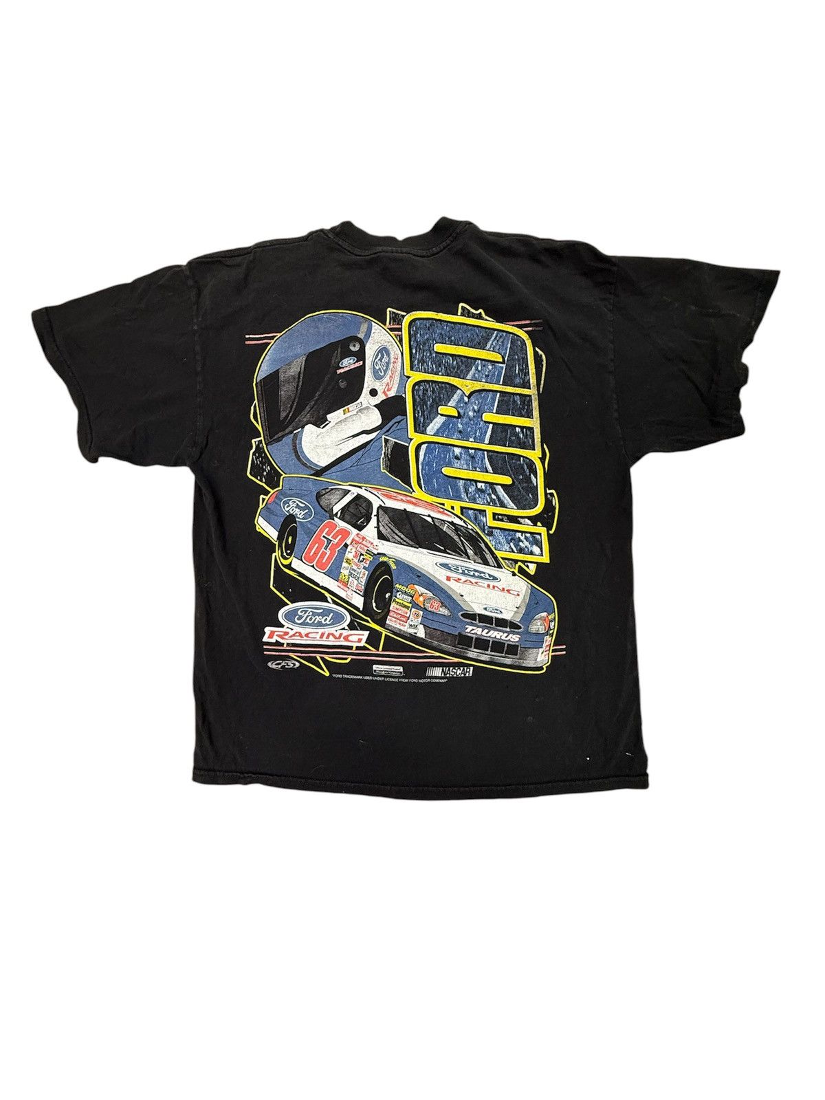 Vintage Vtg Ford Racing Shirt Size US XL / EU 56 / 4 - 2 Thumbnail