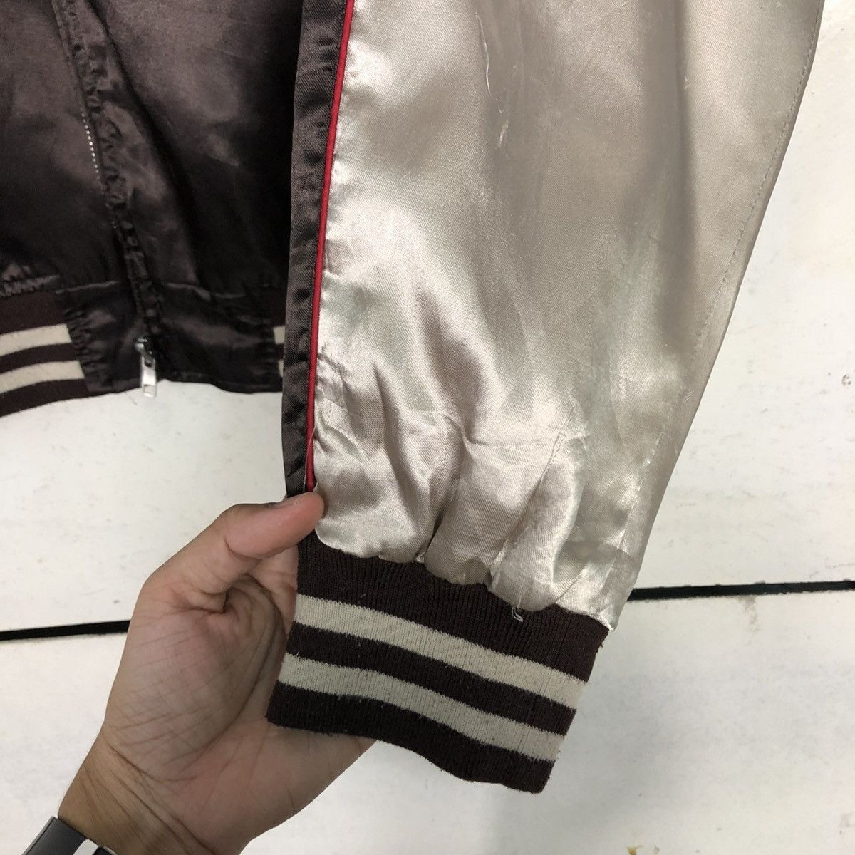 Japanese Brand 🔥VINTAGE SUKAJAN SOUVENIER JACKET EMBROIDERY BIG LOGO Size US M / EU 48-50 / 2 - 17 Thumbnail