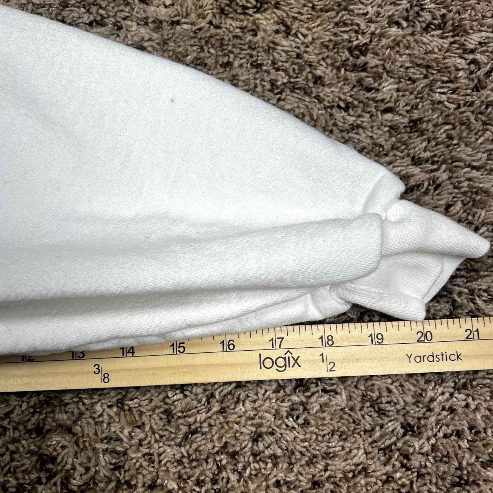 Jerzees VINTAGE Jerzees Sweatshirt Crewneck XL White 90s Abercrombie Graphic Pullover Mens Women Unisex Adults Size US XL / EU 56 / 4 - 7 Thumbnail