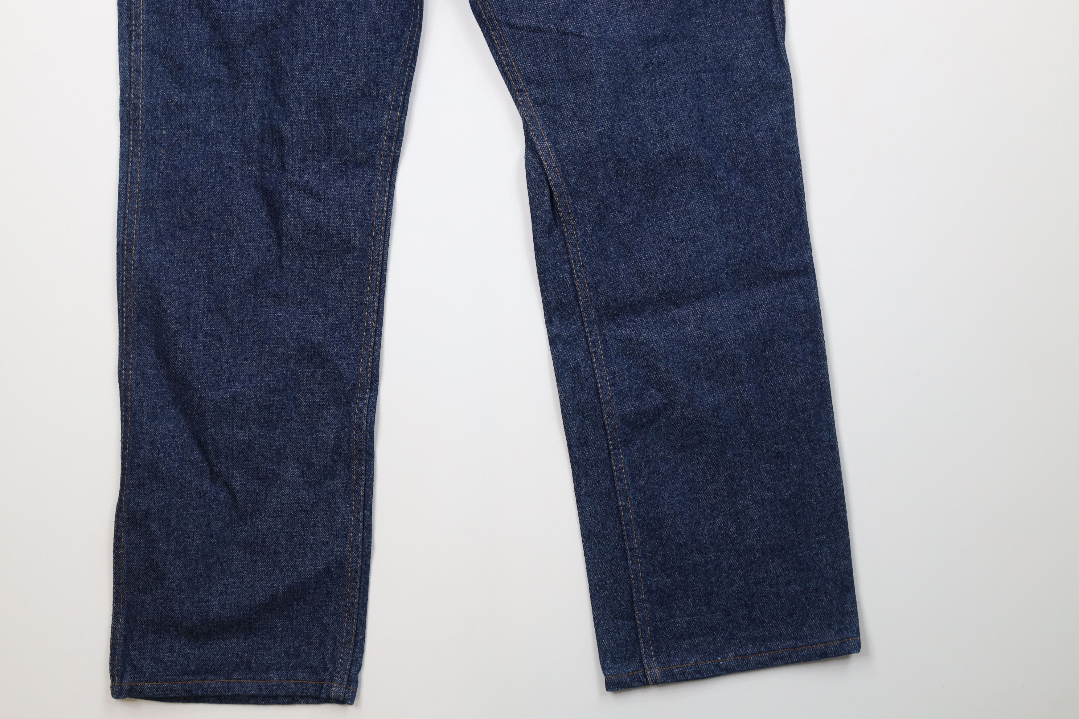 Vintage Vintage 70s Streetwear Wide Leg Denim Jeans Blue Cotton USA Size US 38 / EU 54 - 4 Thumbnail