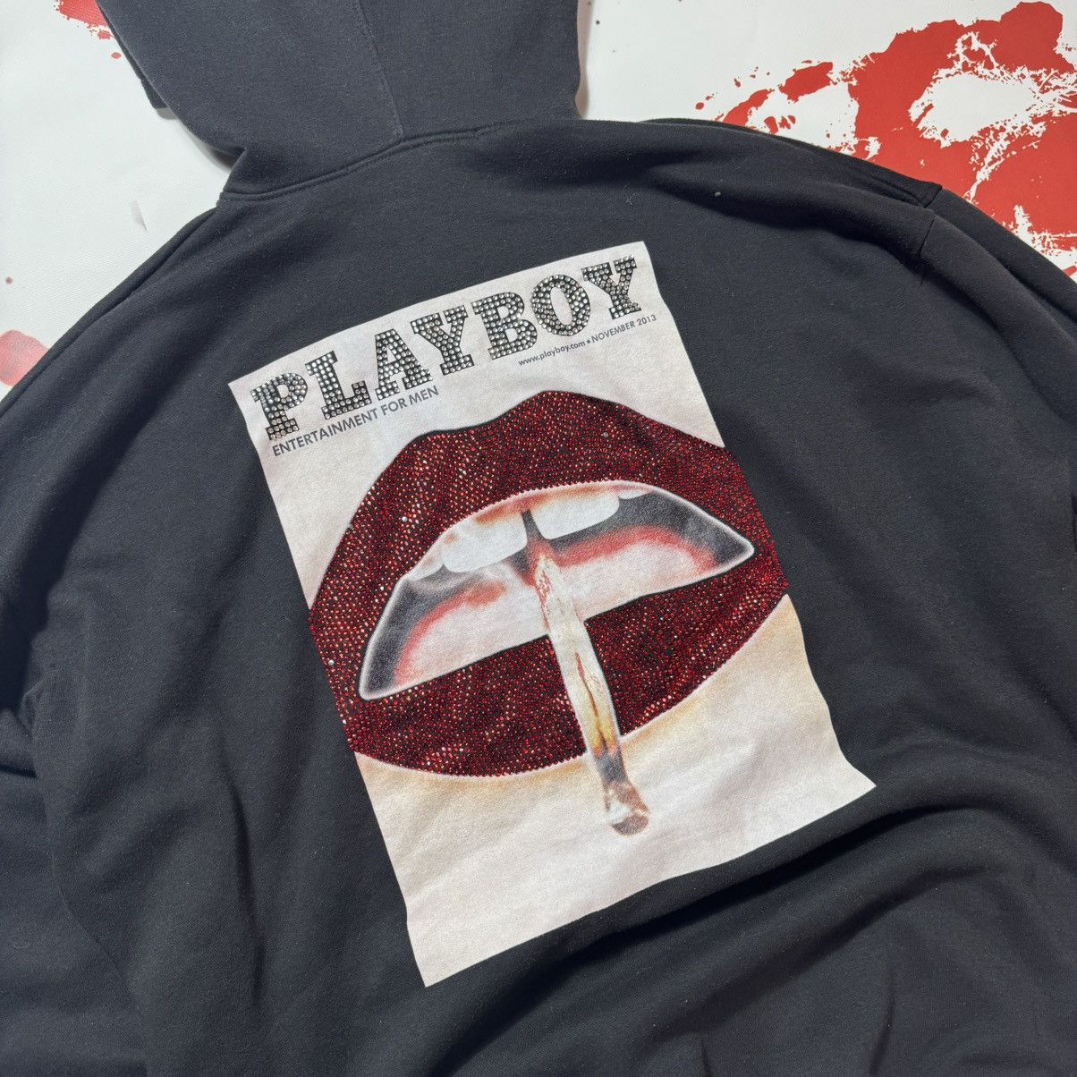 Playboy × Vintage vintage big sexy logo playboy hoodie buggy fit Size US L / EU 52-54 / 3 - 2 Thumbnail