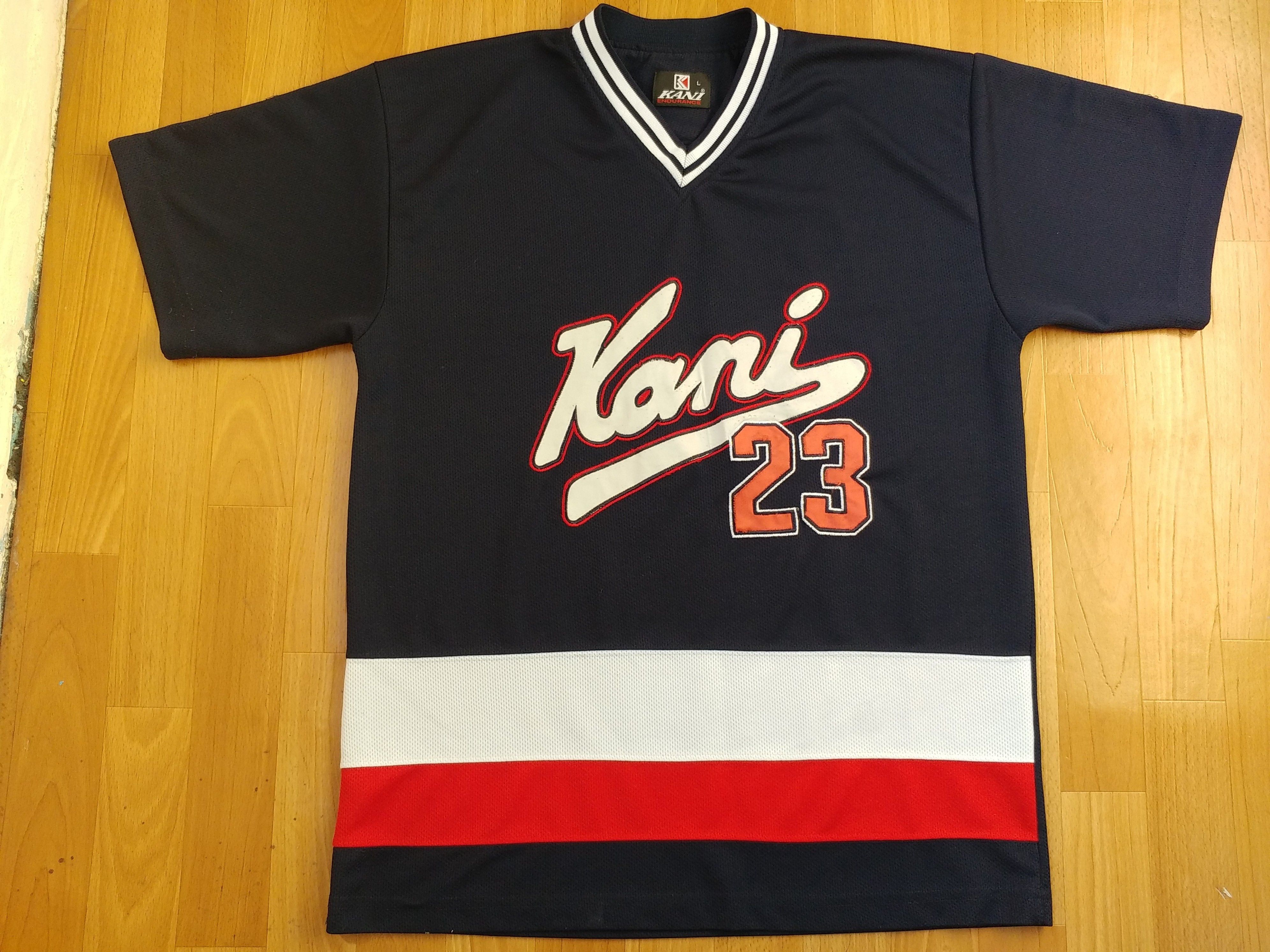 Karl Kani KARL KANI jersey, Kani Endurance, vintage hip hop t-shirt XL Size US XL / EU 56 / 4 - 1 Thumbnail