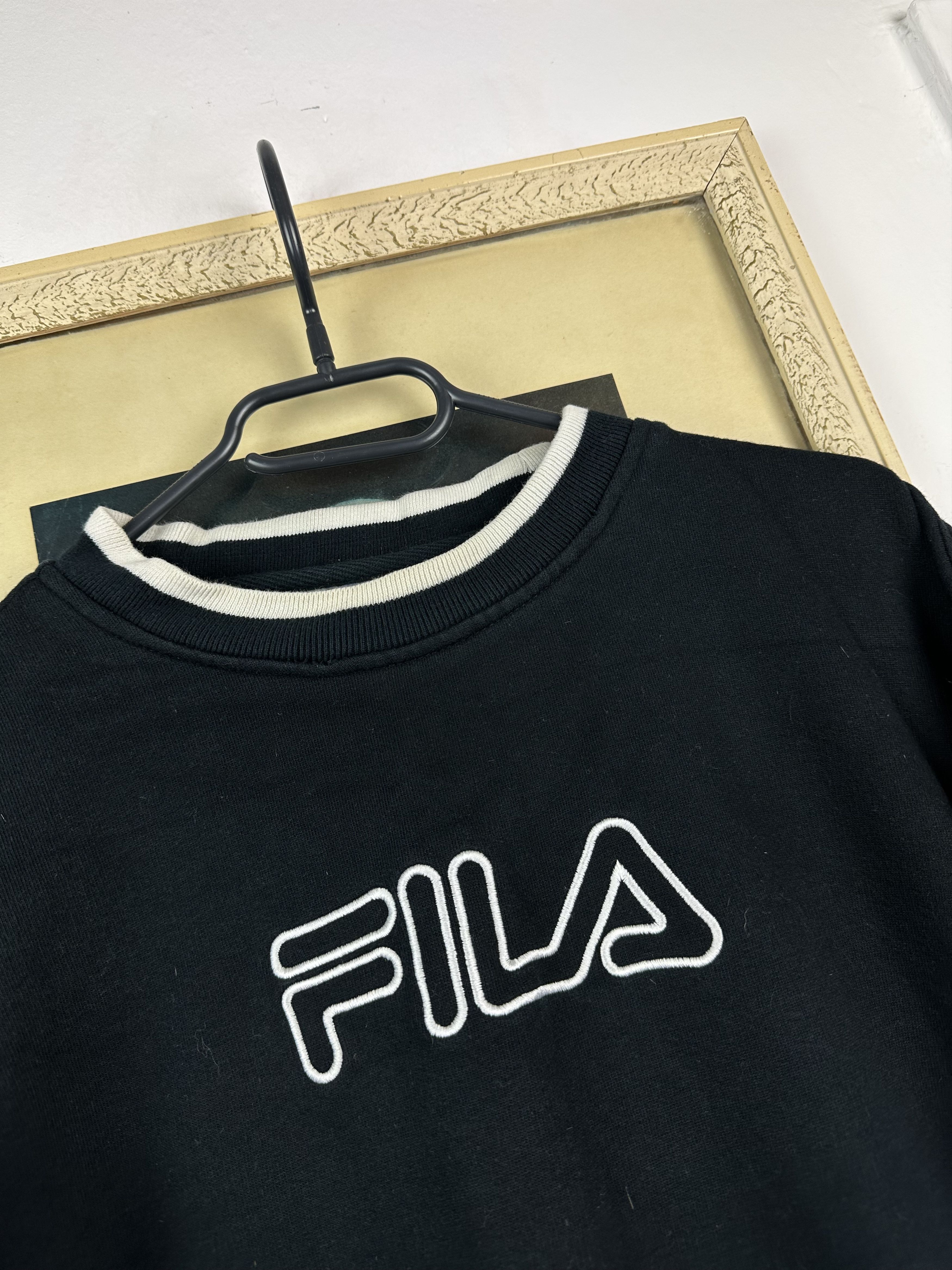 Fila × Vintage Vintage Fila Sweatshirt Crewneck Y2k Rare HYpe Size US M / EU 48-50 / 2 - 3 Thumbnail