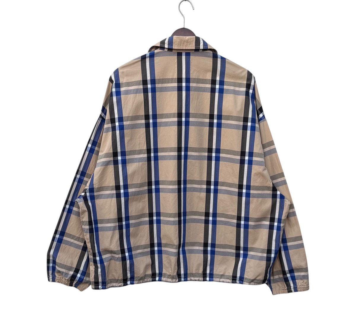 Japanese Brand Browny Nova Check Snap Button Light Jacket Size US L / EU 52-54 / 3 - 7 Thumbnail