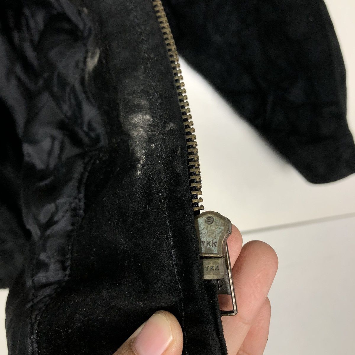 Japanese Brand 🔥Vtg Biker Leather Jacket Seahop Pour Homme Issey Miyake Size US M / EU 48-50 / 2 - 15 Thumbnail