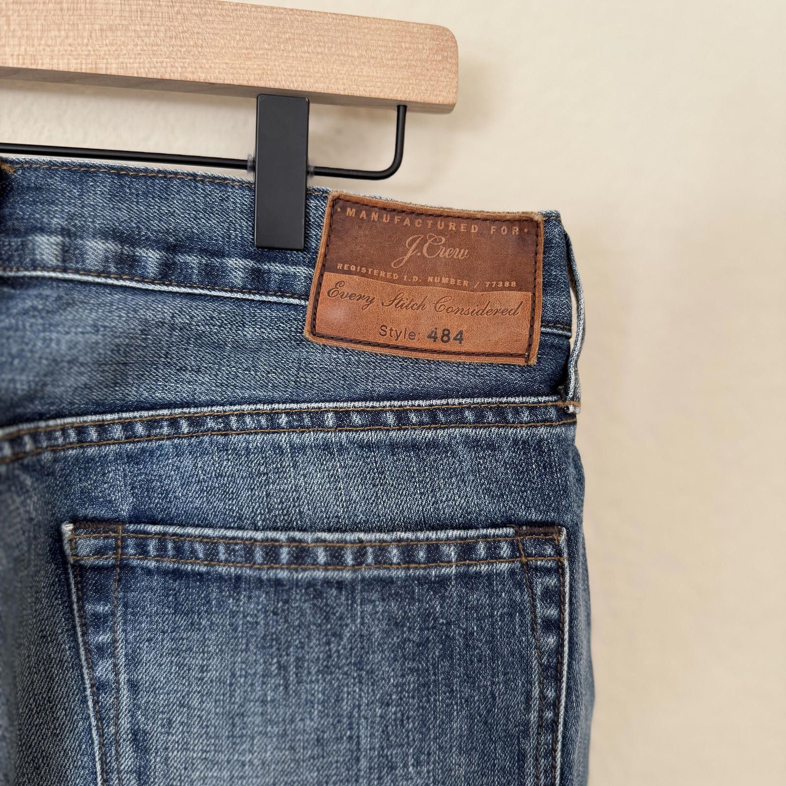 J.Crew J-Crew Jeans Men's 31/30 Blue Style 484 Size US 30 / EU 46 - 5 Thumbnail