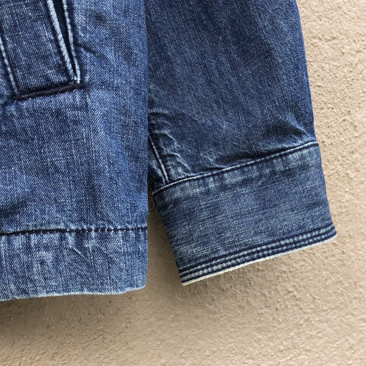 Vintage Vintage Crocodile Denim Zipper Jacket Size US M / EU 48-50 / 2 - 12 Thumbnail