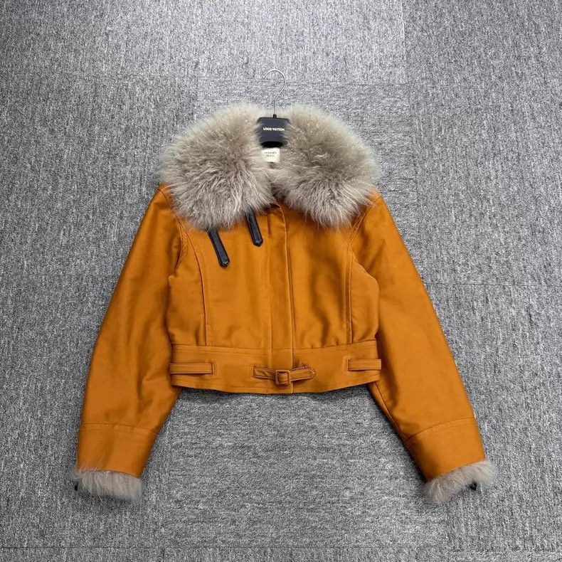 Hermes Hermes Fur and Leather Blend Short Jacket Size XS / US 0-2 / IT 36-38 - 1 Thumbnail