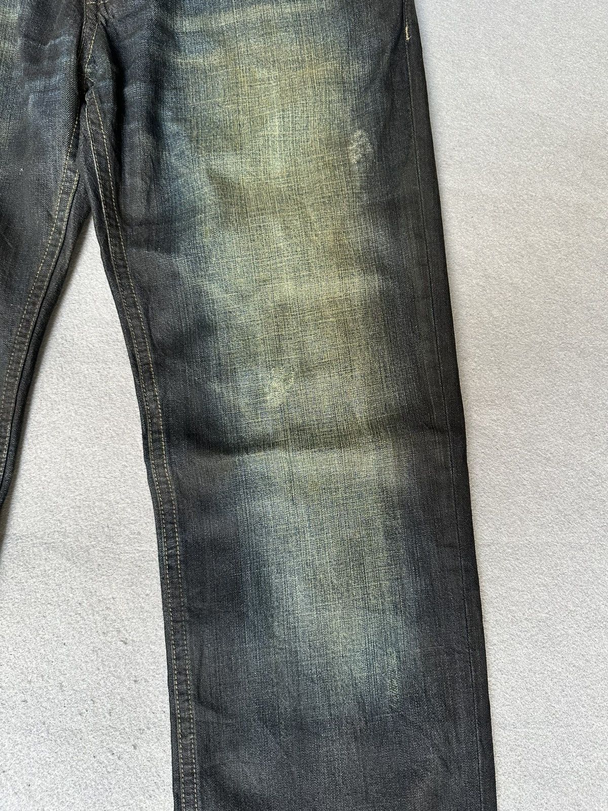 Japanese Brand Nationality + Name II Crosbec Waxed Denim Size US 33 - 8 Thumbnail