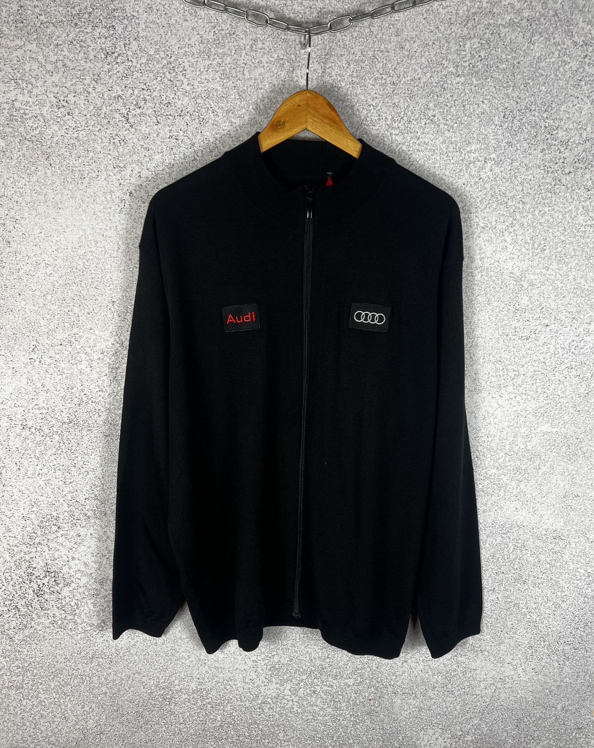 Audi Vintage Audi Racing Style Y2K Full Zip Sweater Size US XL / EU 56 / 4 - 1 Thumbnail