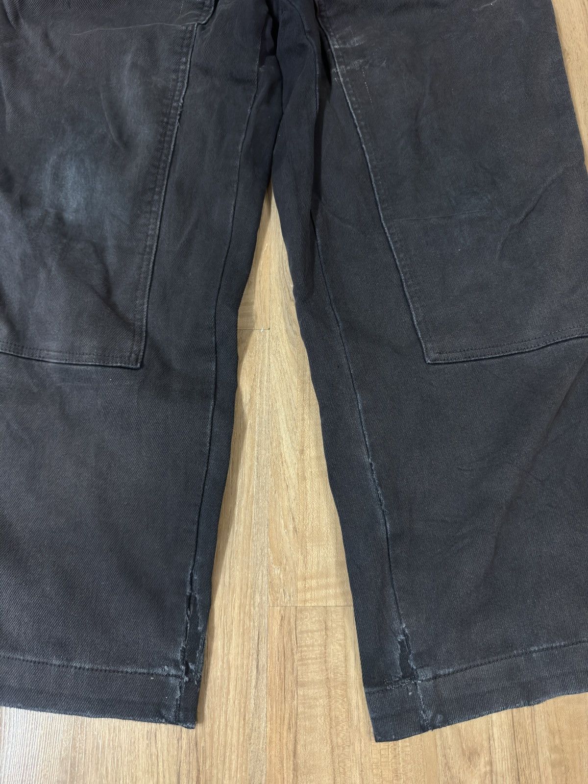 Japanese Brand STUDIO 7 DOUBLE KNEE BAGGY PANTS Size US 32 / EU 48 - 2 Thumbnail