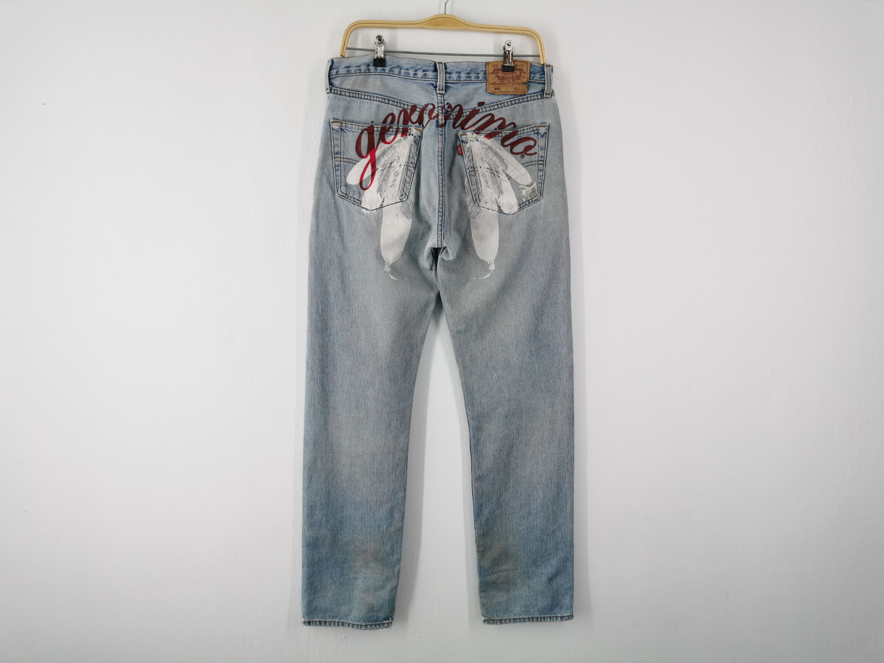 Levi's Vintage Levis Lot 501 Denim Jeans Pants Made In USA Size US 34 / EU 50 - 2 Thumbnail