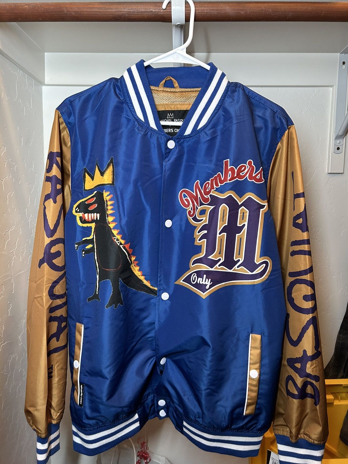 Members Only Members Only X Basquiat jacket Size US S / EU 44-46 / 1 - 1 Thumbnail