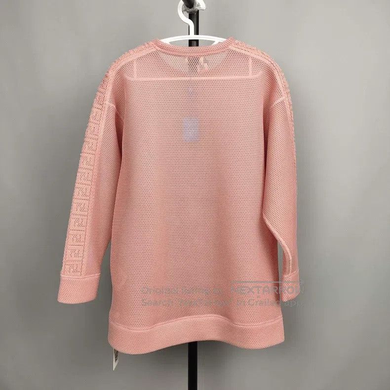 Fendi Fendi Pink Net Top Size S / US 4 / IT 40 - 3 Thumbnail