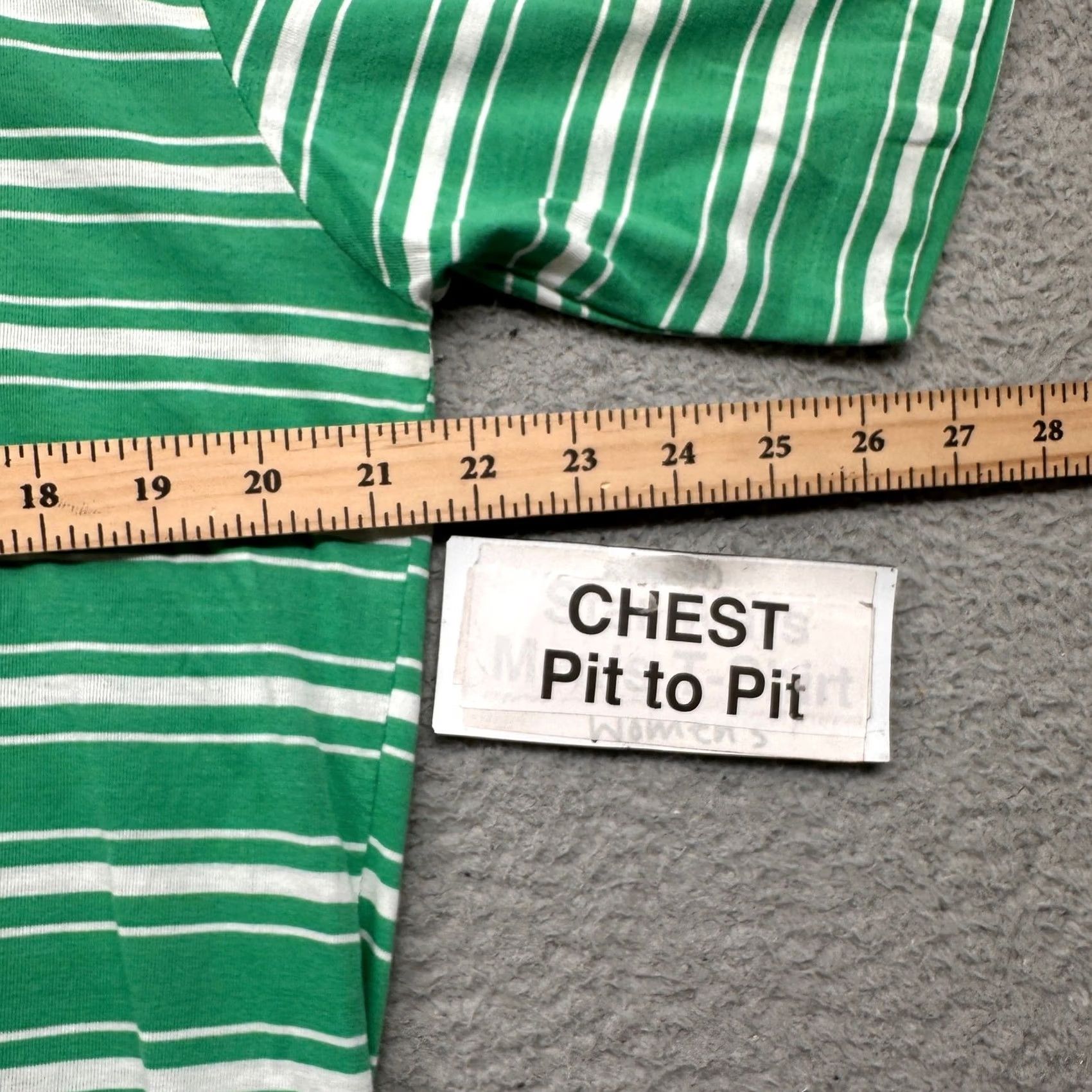 Vintage VINTAGE The Sun Beater Deans Polo Shirt Mens XL Striped Green Hong Kong Polo Shirt XL Mens Green Deans 80s Size US XL / EU 56 / 4 - 4 Thumbnail