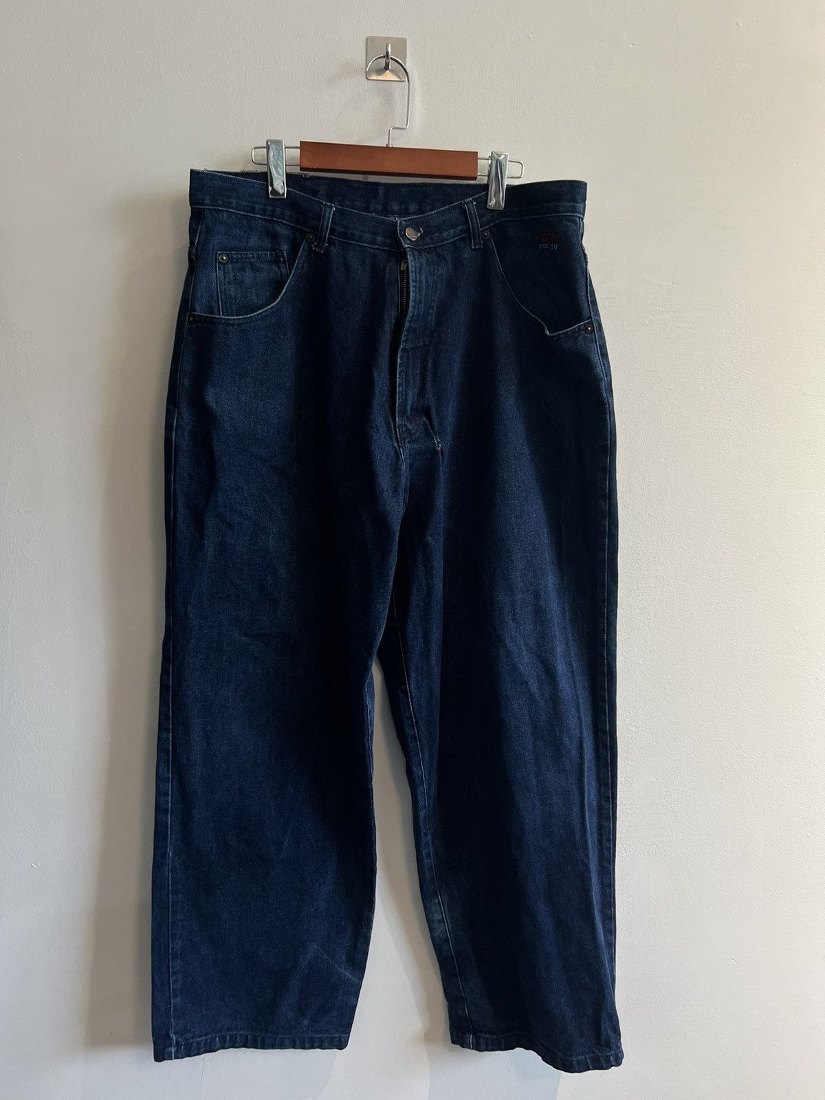 Disney × Iceberg × Vintage 90’s HISTORY ICEBERG MICKEY MOUSE DISNEY BAGGY Y2K JEANS Size US 36 / EU 52 - 2 Thumbnail