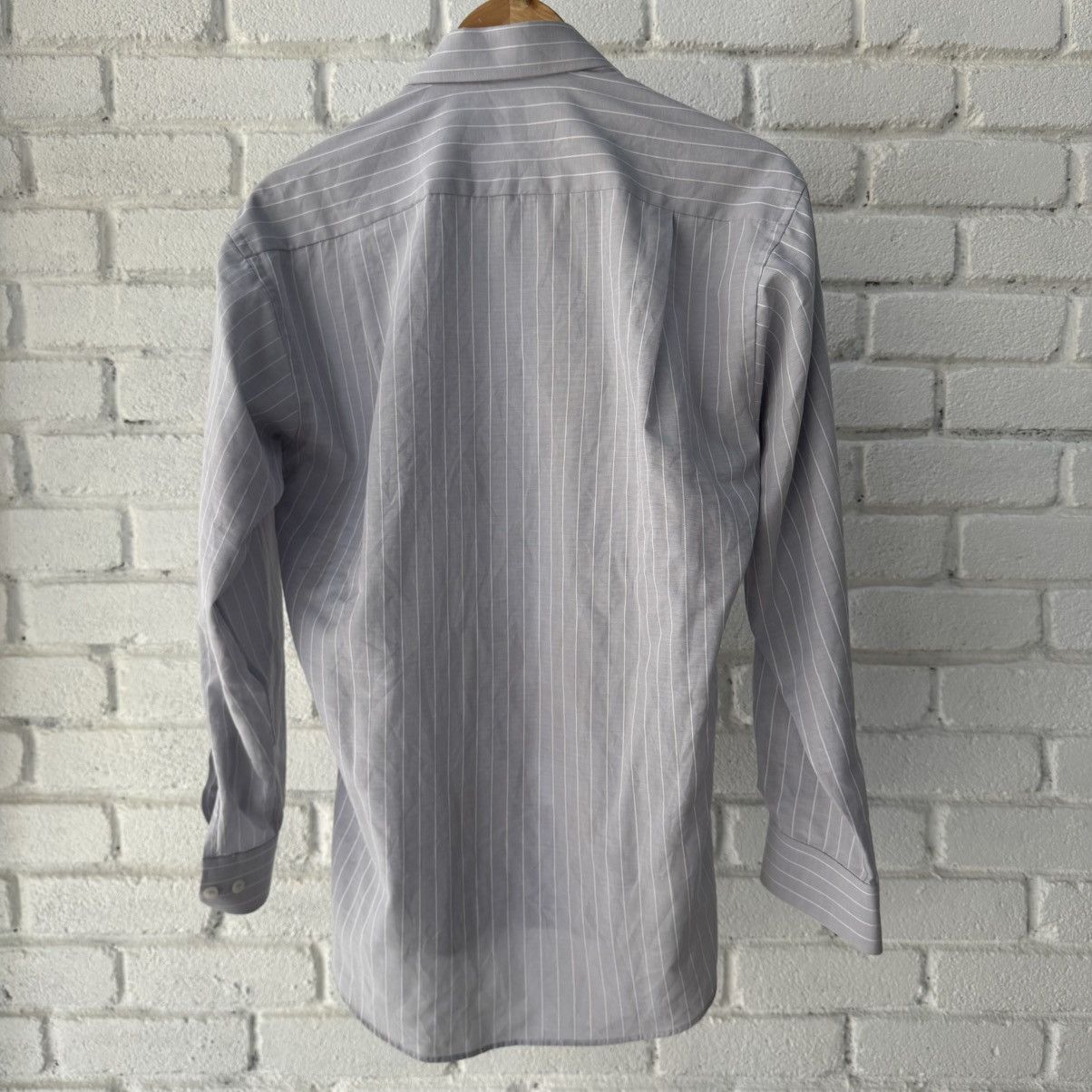 Balenciaga Vintage Balenciaga Stripes Shirt Size US M / EU 48-50 / 2 - 2 Thumbnail