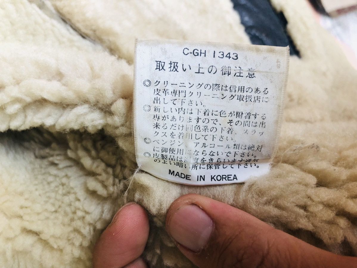 Type B-3 Bomber Sheepskin Shearling Aviator Flight Jacket