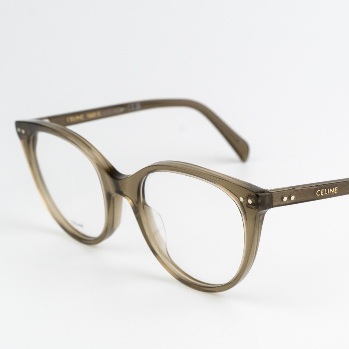 NEW Celine CL50068I 093 Women Round Eyeglasses
