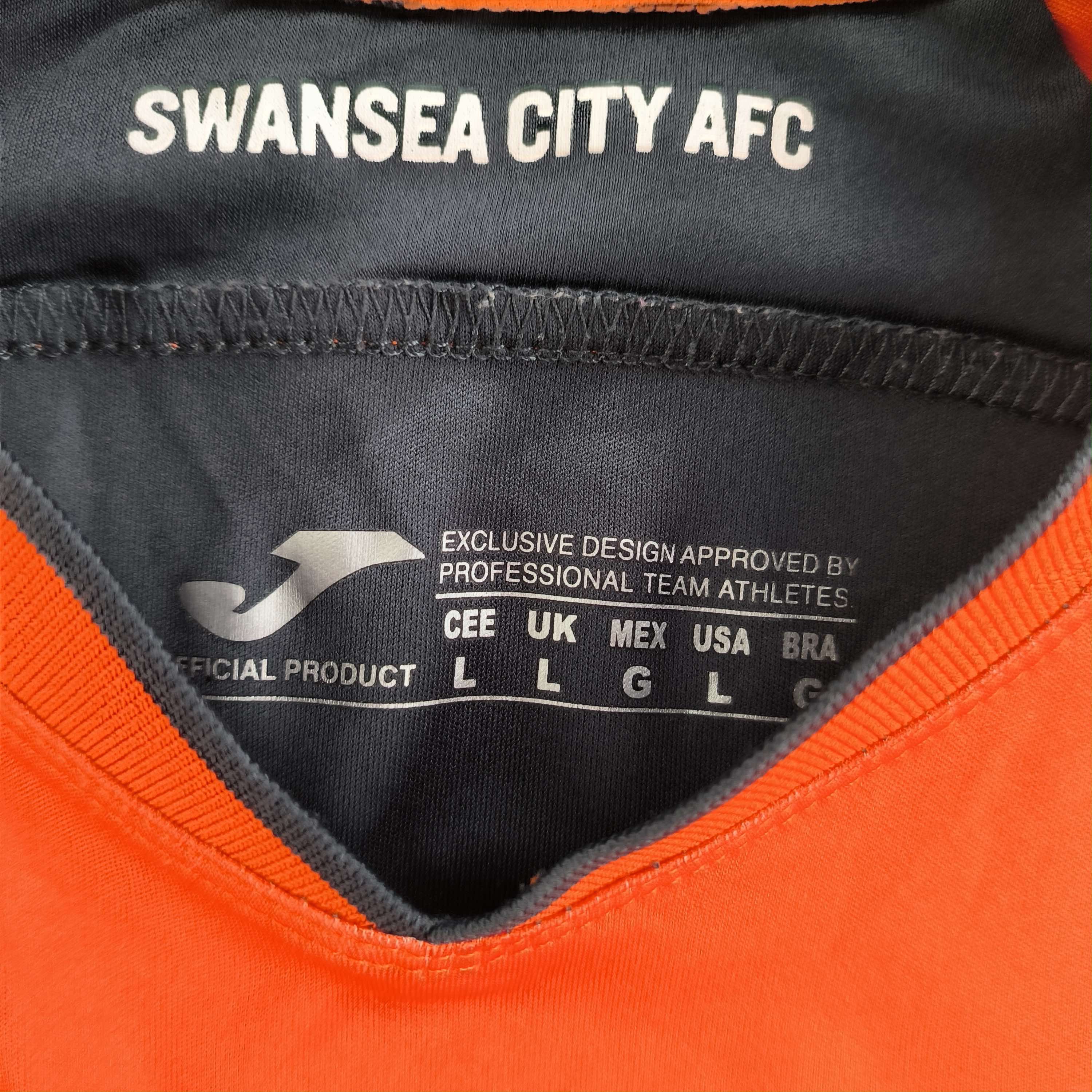 Joma Swansea City 2018-19 Joma away football jersey size L Size US L / EU 52-54 / 3 - 4 Thumbnail