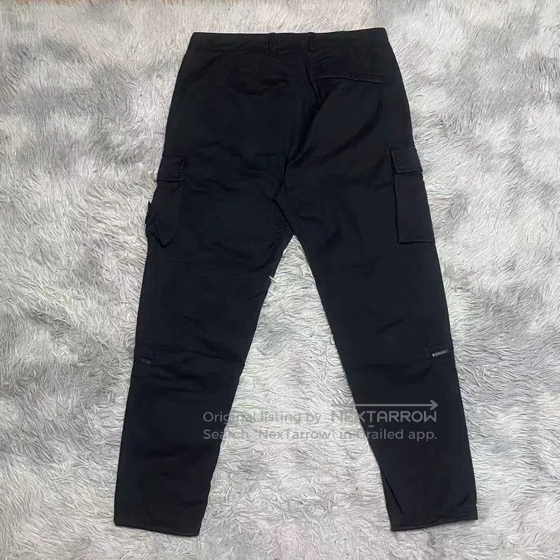 Stone Island Stone Island Four Pocket Washed Work Pants Trousers Black Size US 32 / EU 48 - 2 Thumbnail