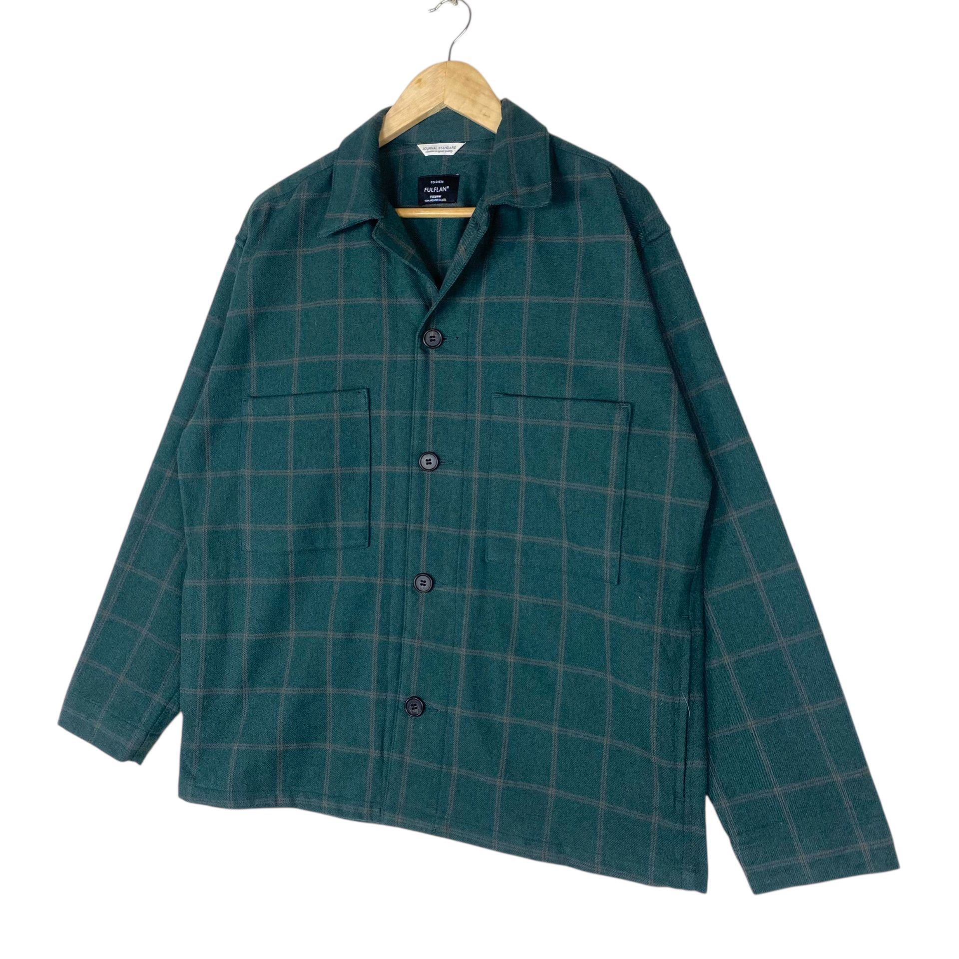 Journal Standard 💥JOURNAL STANDARD JAPAN BUTTON JACKET Size US L / EU 52-54 / 3 - 3 Thumbnail