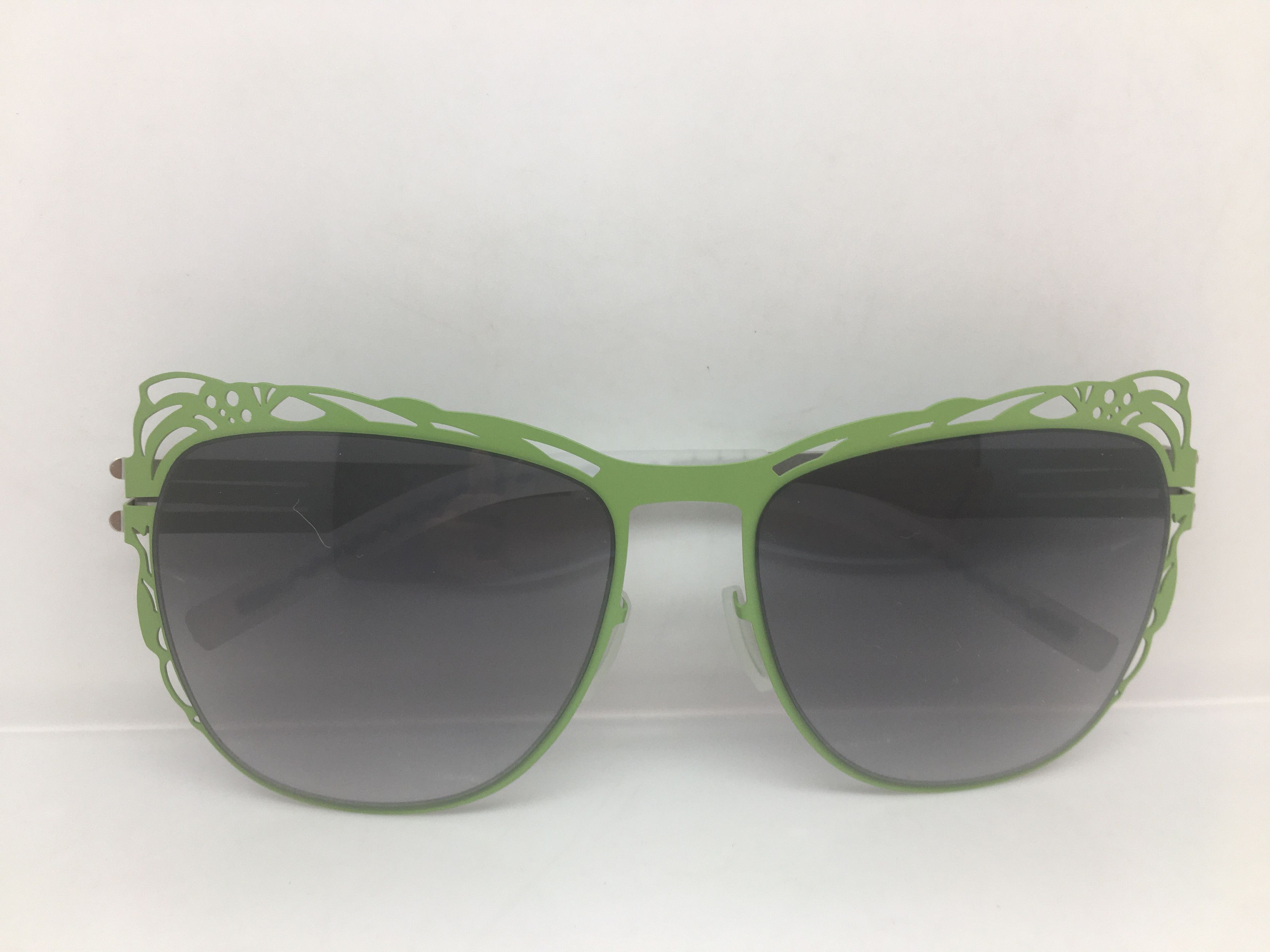 Other AC Berlin Green Alloy Oversize Sunglasses Frame Size ONE SIZE - 7 Thumbnail