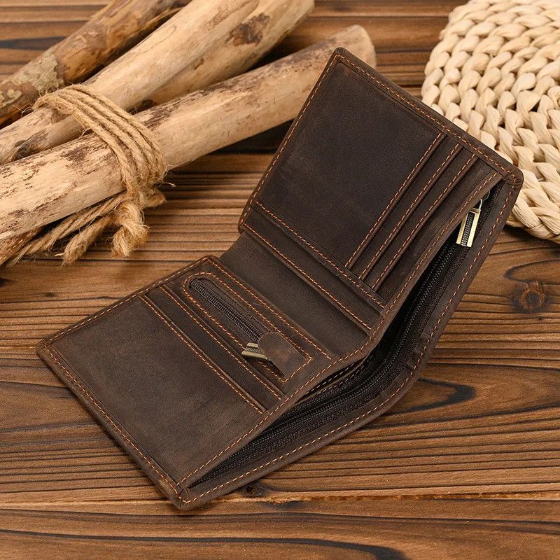 Leather × Vintage Leather Luxury Wallet Size ONE SIZE - 3 Thumbnail